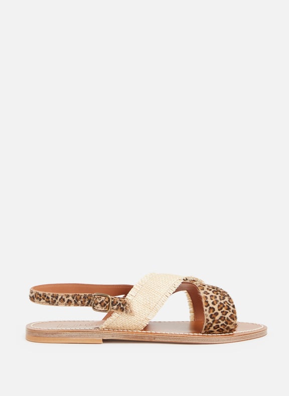 Sandales plates Osorno en cuir K. JACQUES Sandales plates Osorno en cuir K. JACQUES