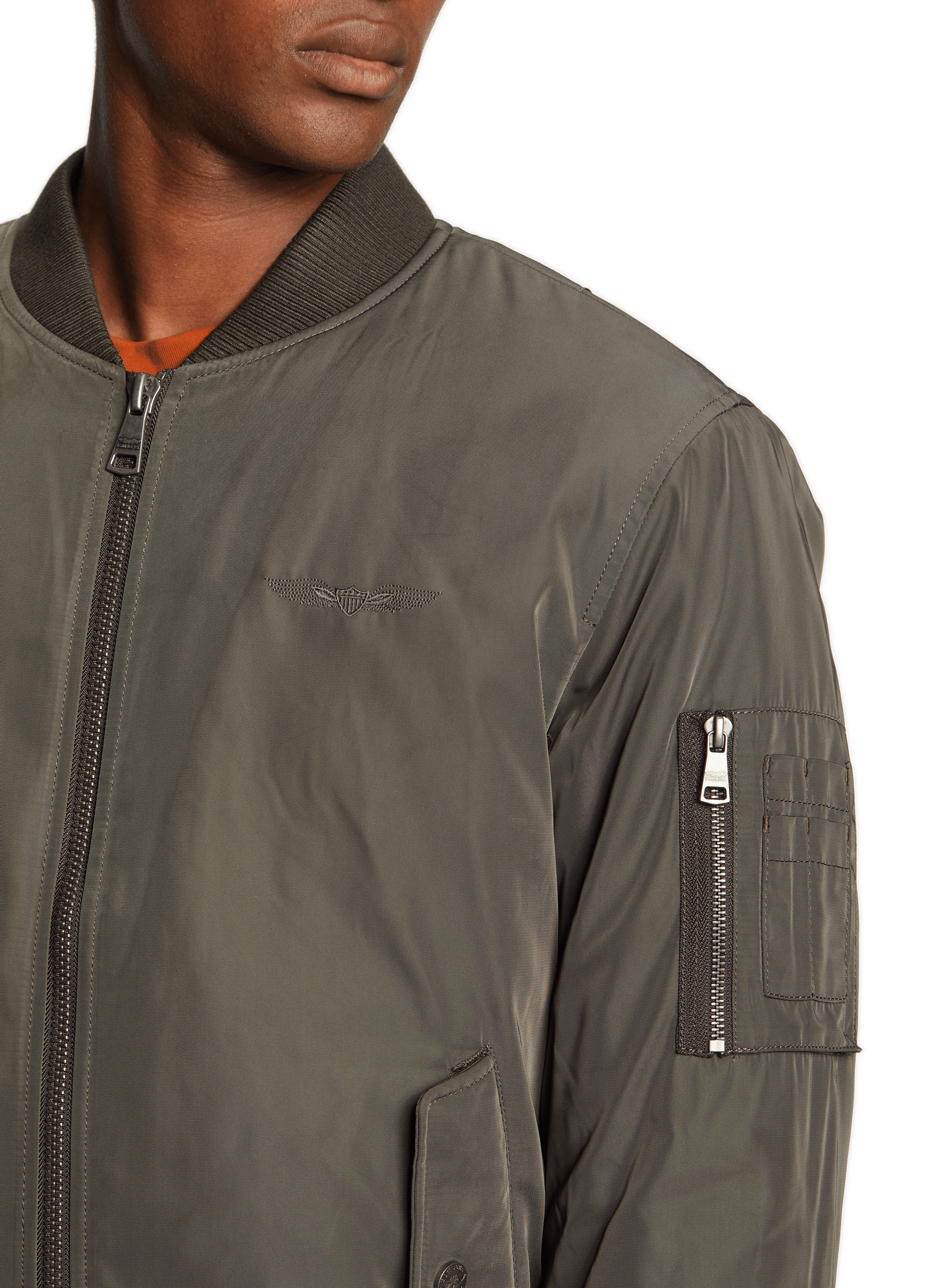 Bomber à logo BOMBERS ORIGINAL Kaki