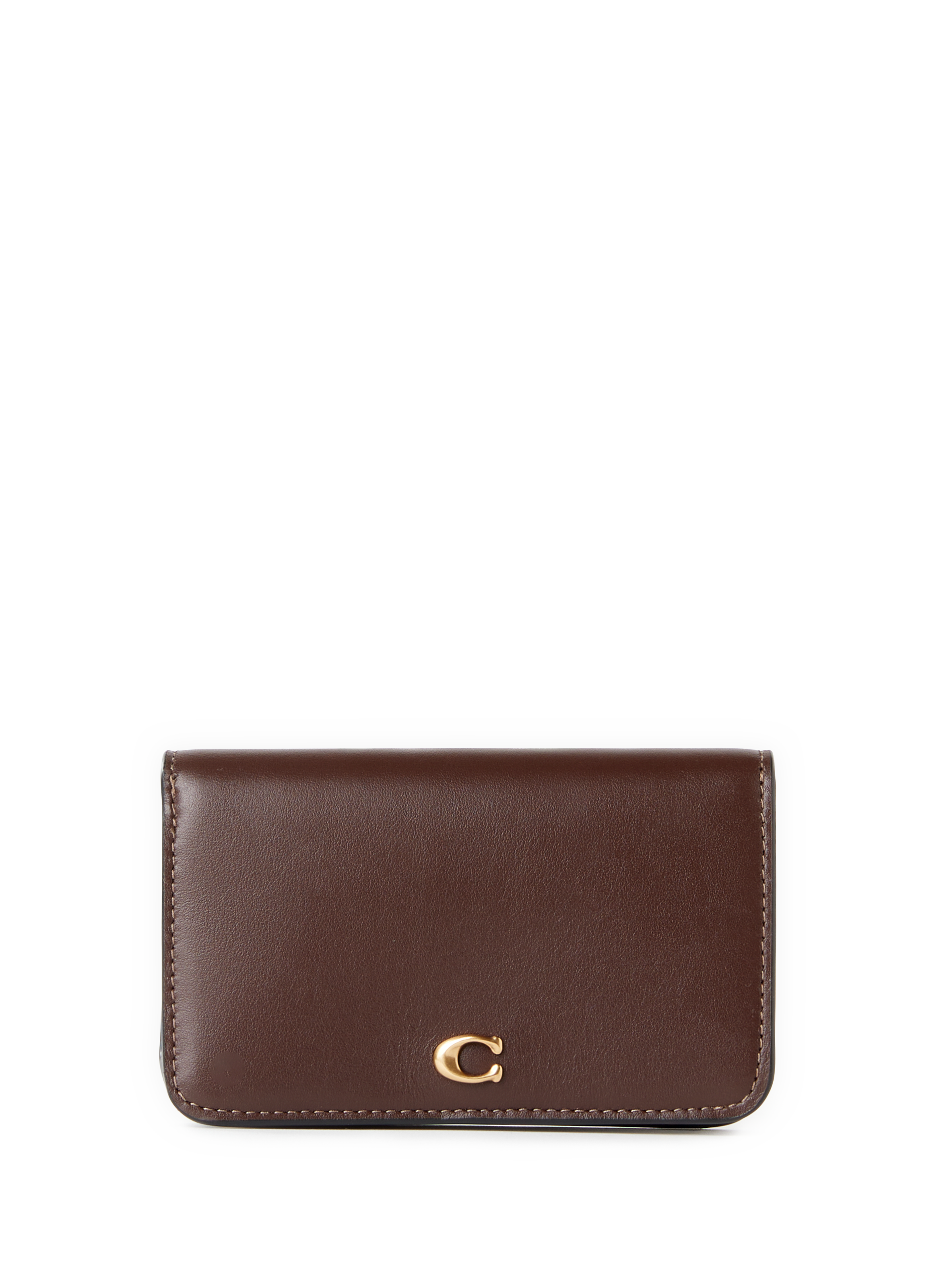 COACH Medium flap wallet Brown