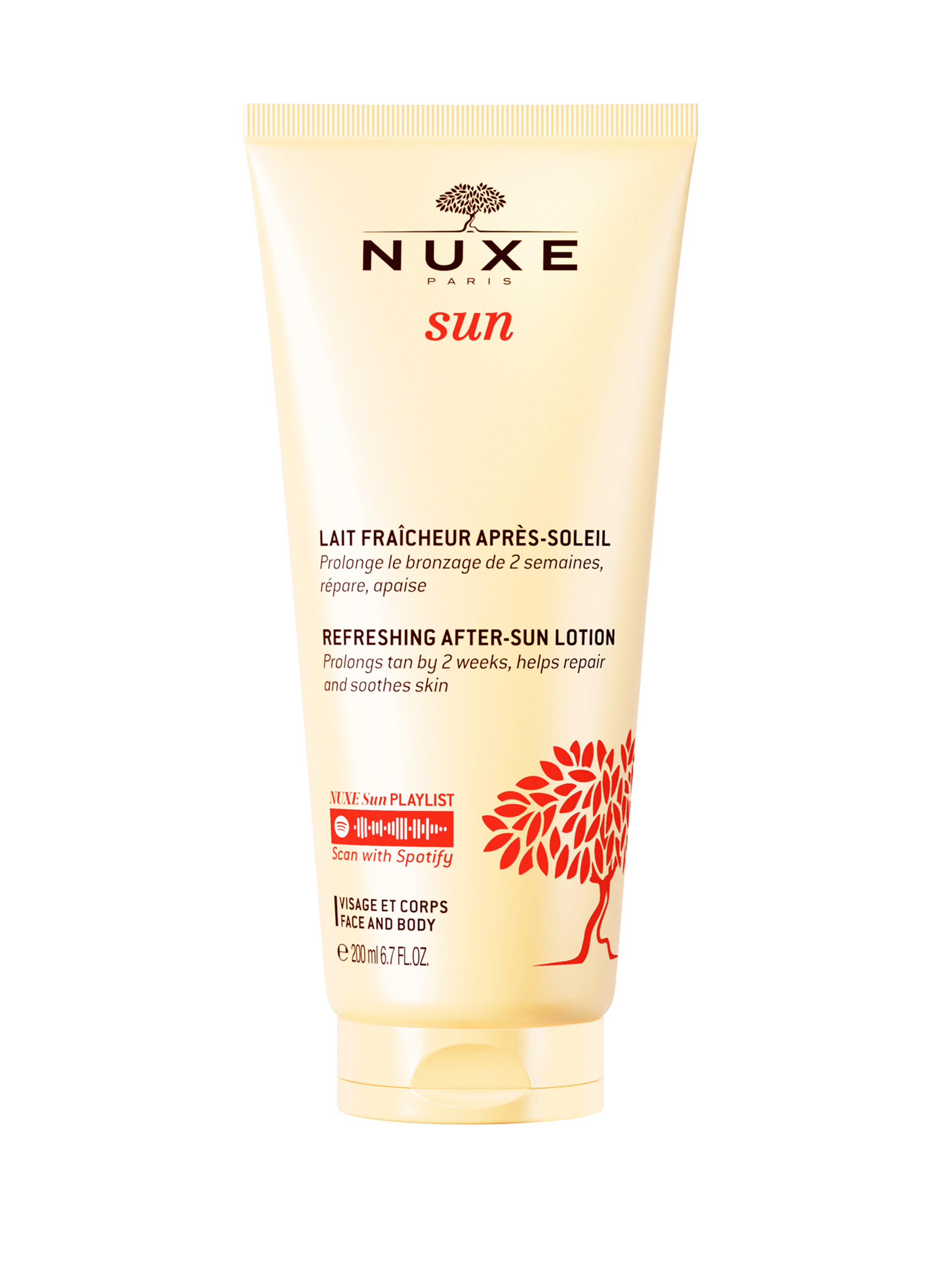 Refreshing After-Sun Lotion for face and body NUXE No color