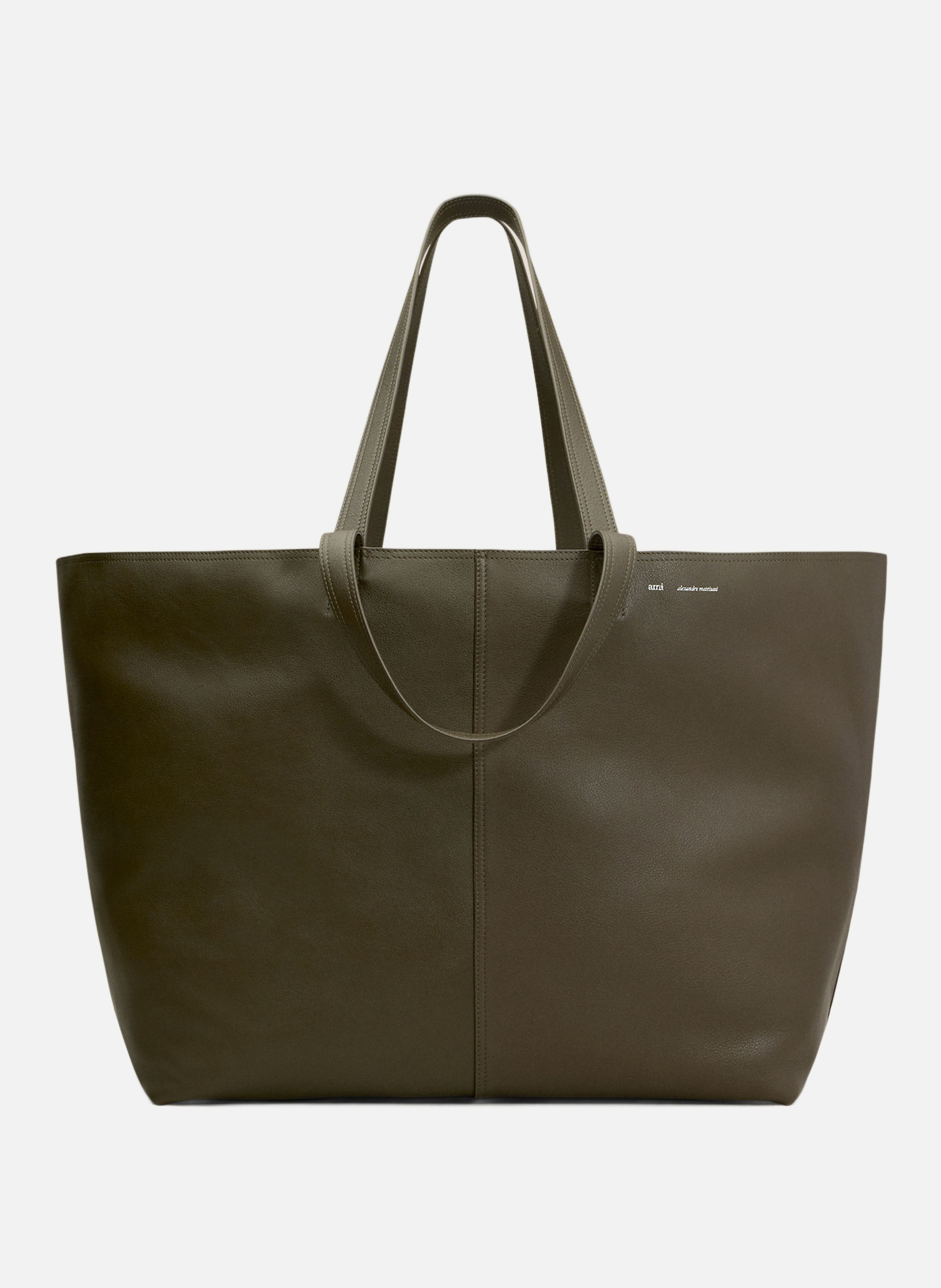 Maxi cabas midi unisexe AMI PARIS Vert