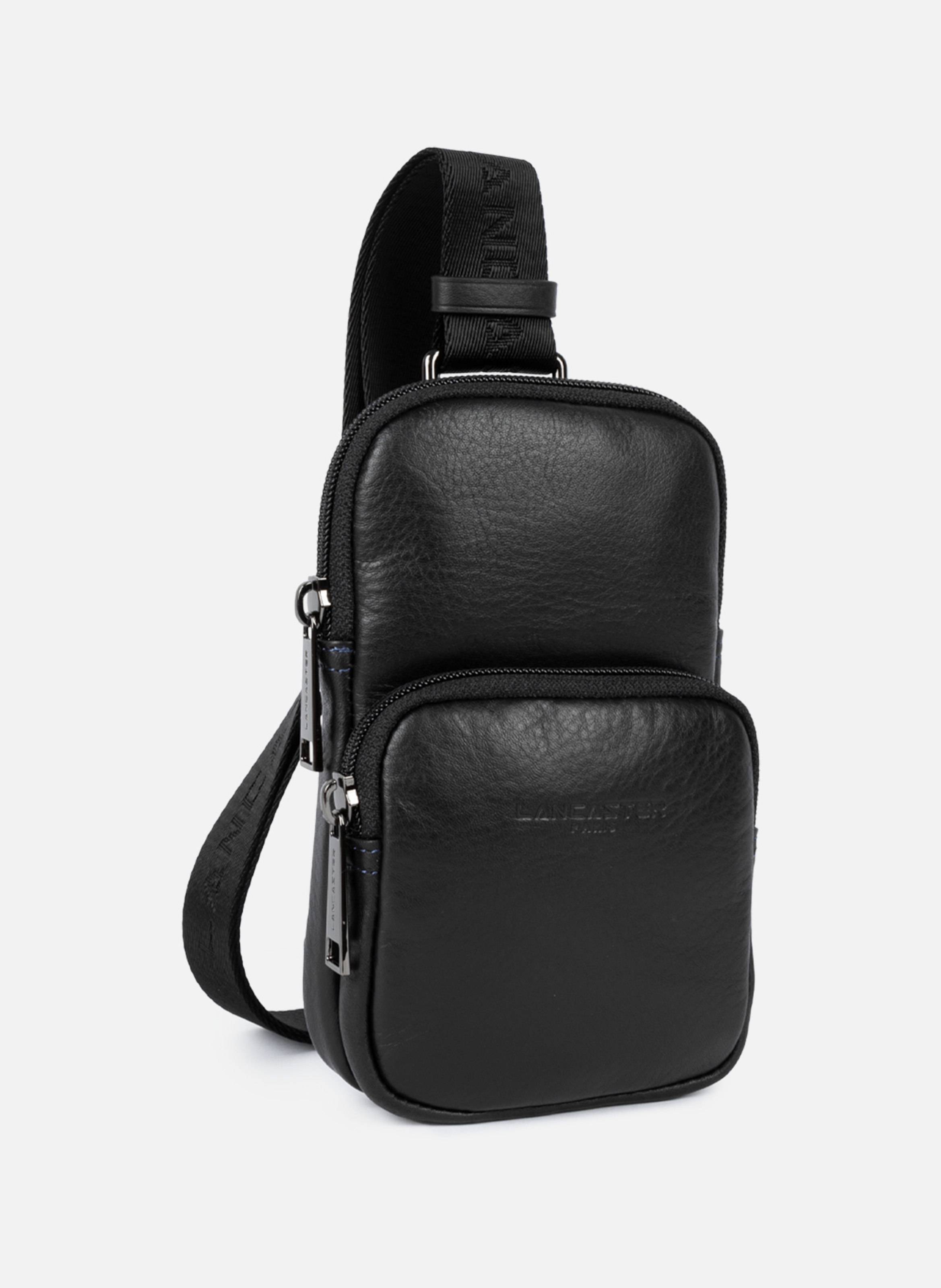 Sacoche - soft vintage LANCASTER Noir