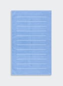 Tapis de bain en coton biologique  Bleu