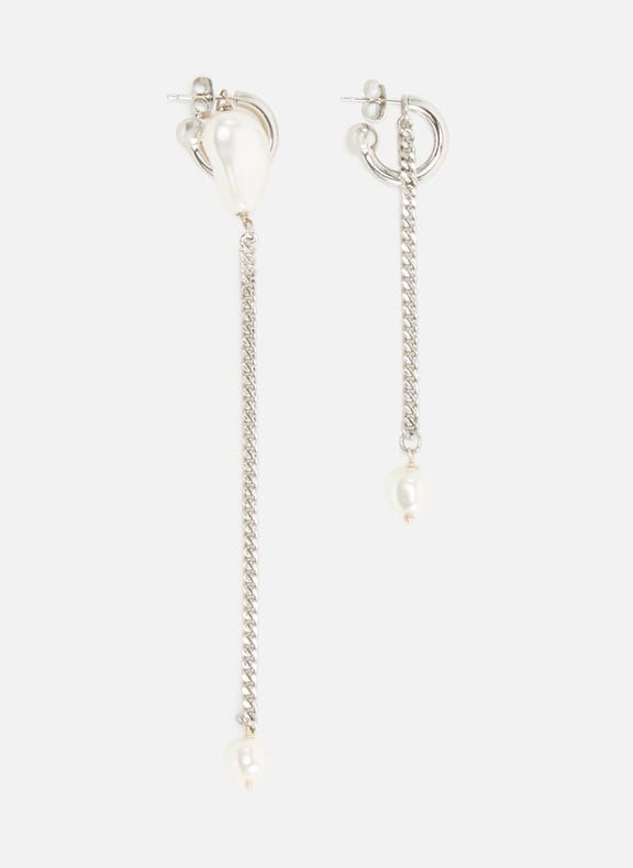 Earrings LIAM Silver by JUSTINE CLENQUET JUSTINE CLENQUET Earrings LIAM Silver