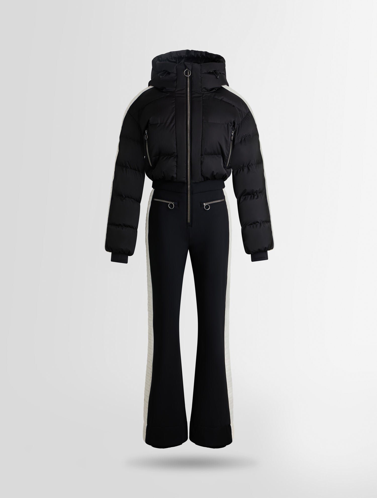 Combinaison de ski jenko col capuche coupe regular FUSALP Noir