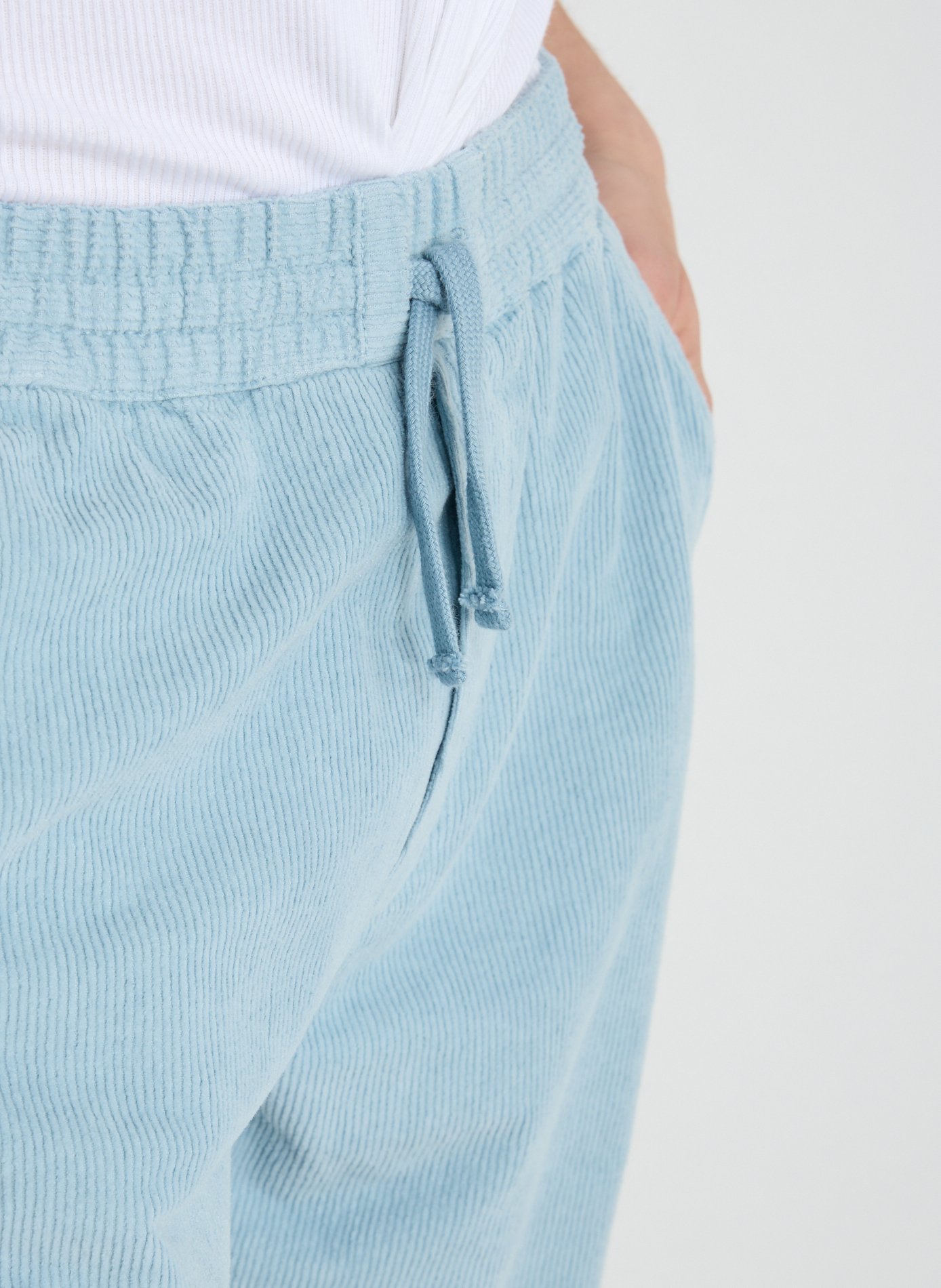Arcade mixed cotton pants MAISON LABICHE Blue