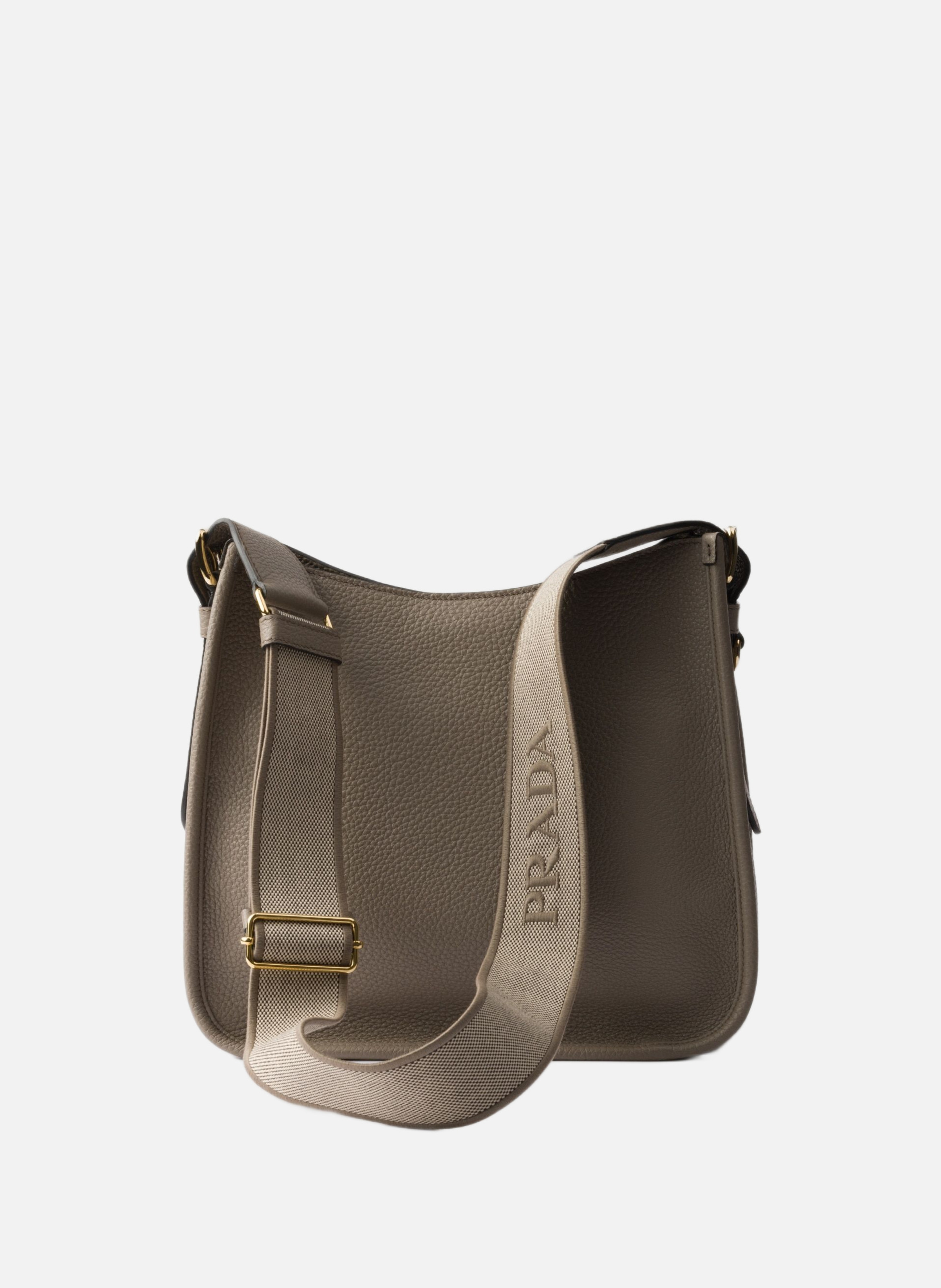 Sac en cuir PRADA Gris