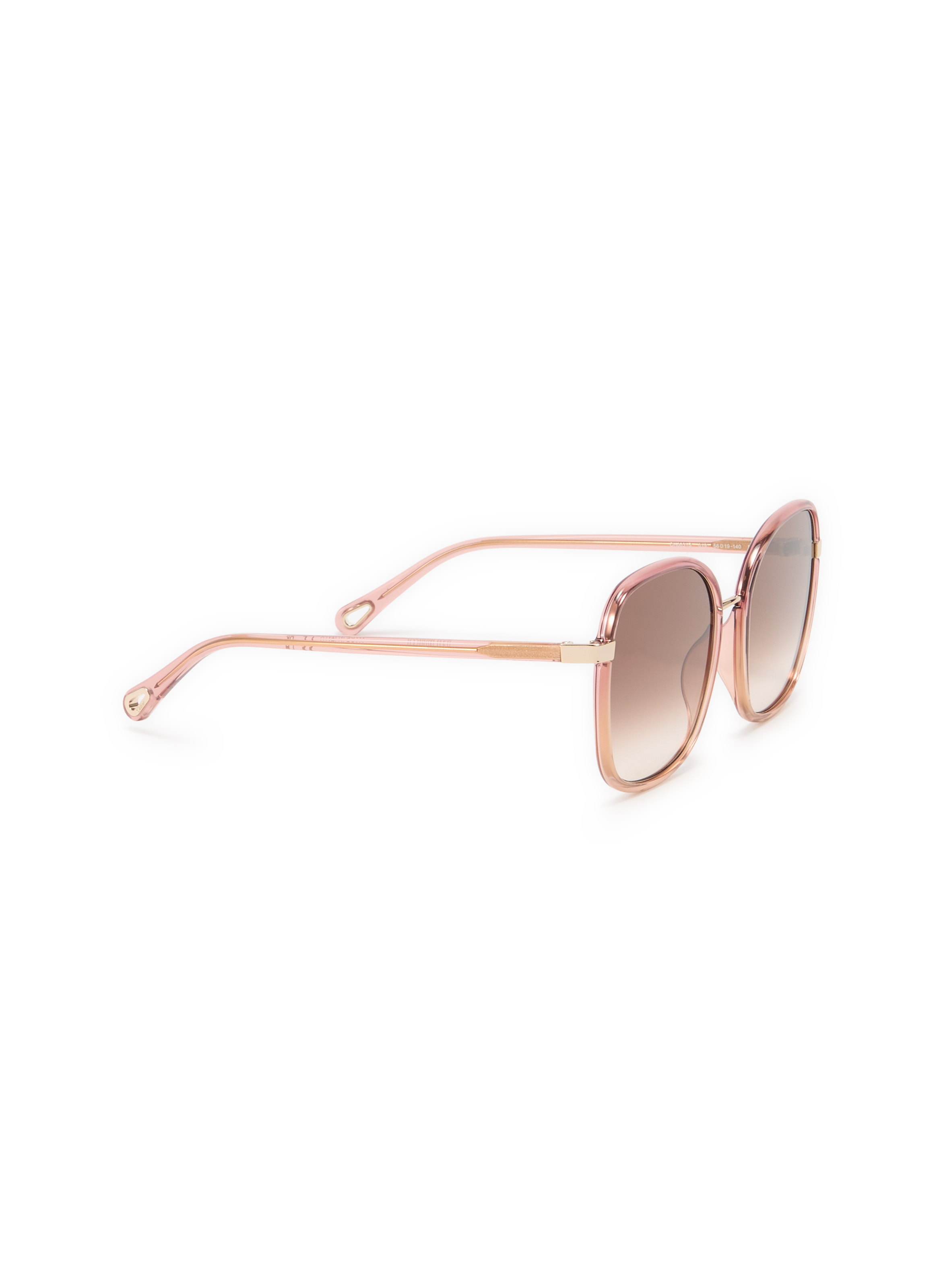 Lunettes de soleil carrées CHLOÉ Marron