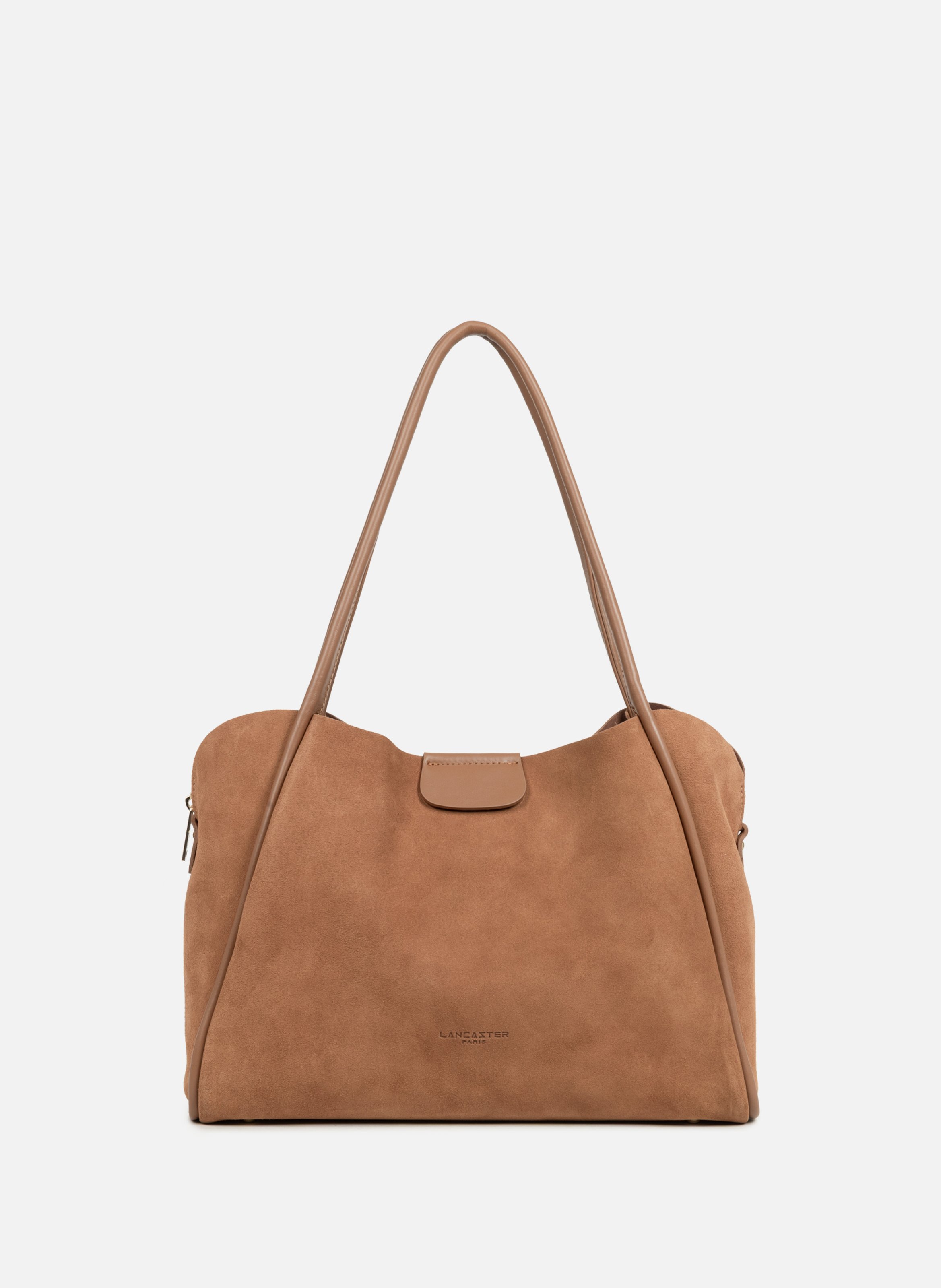 Tote bag - Suède Ida LANCASTER Brown