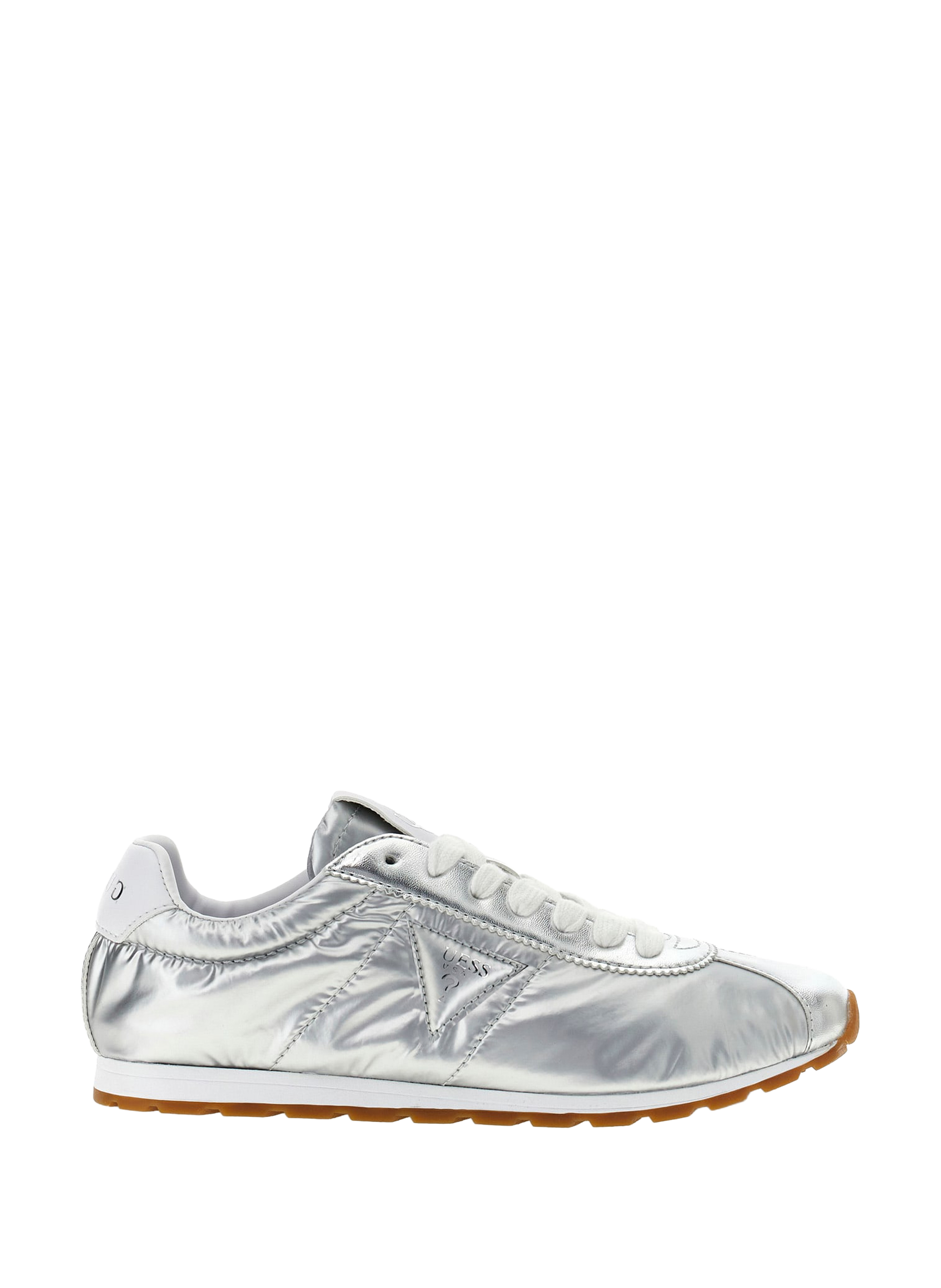 Basket plate à lacets GUESS Argent