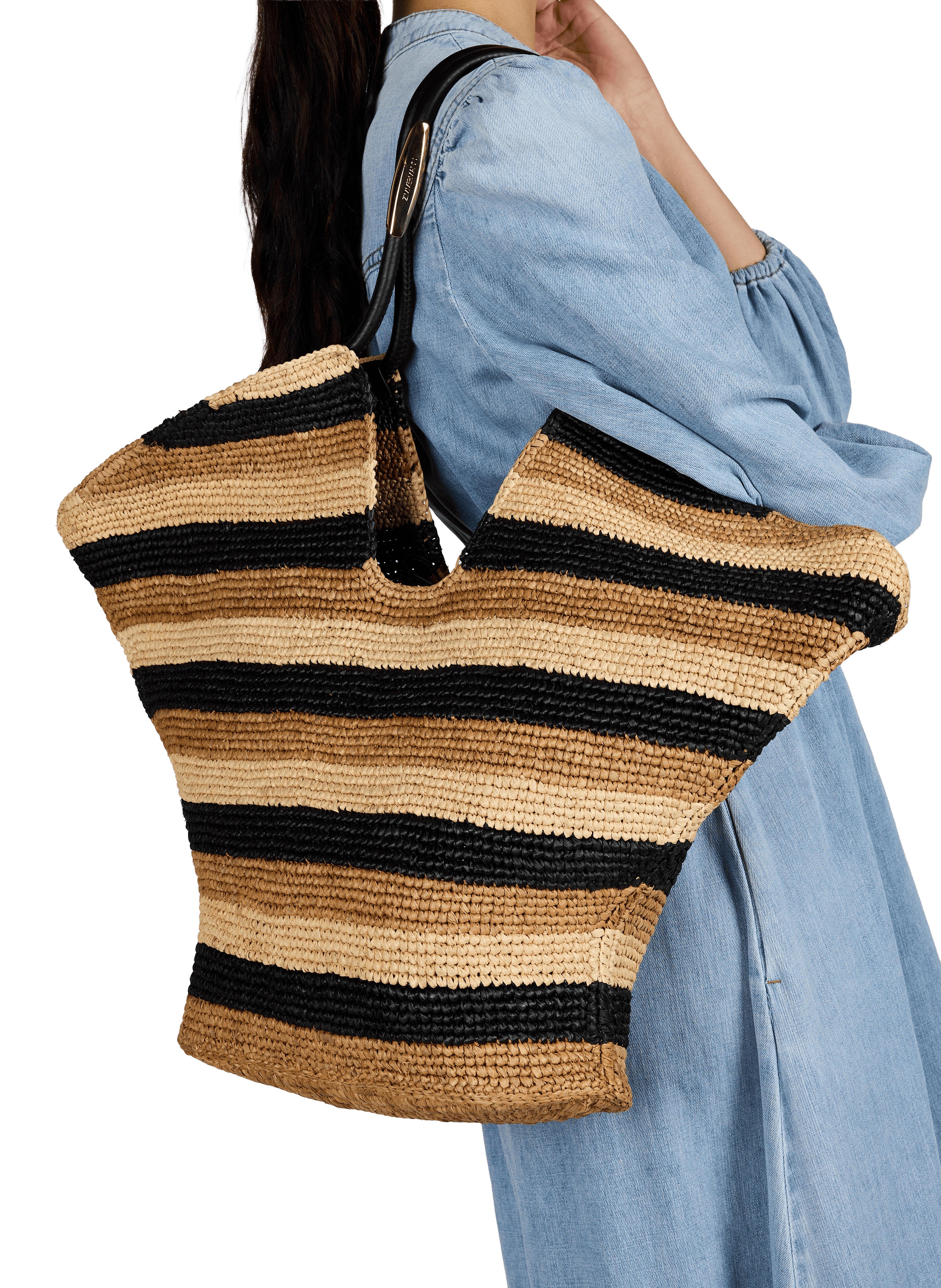 Raffia handbag ZIMMERMANN Multicolour