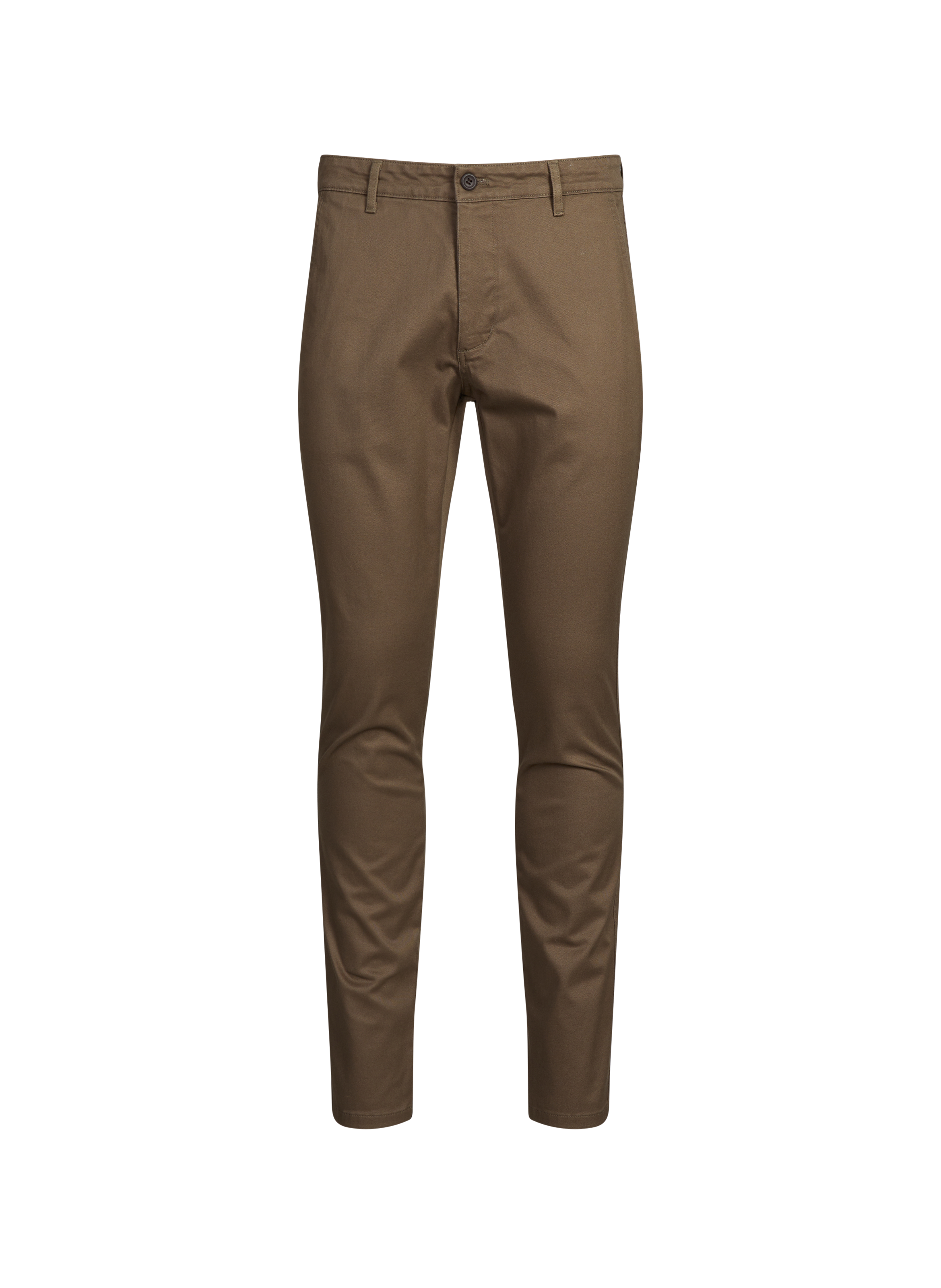 Pantalon Chino skinny en coton DOCKERS Marron