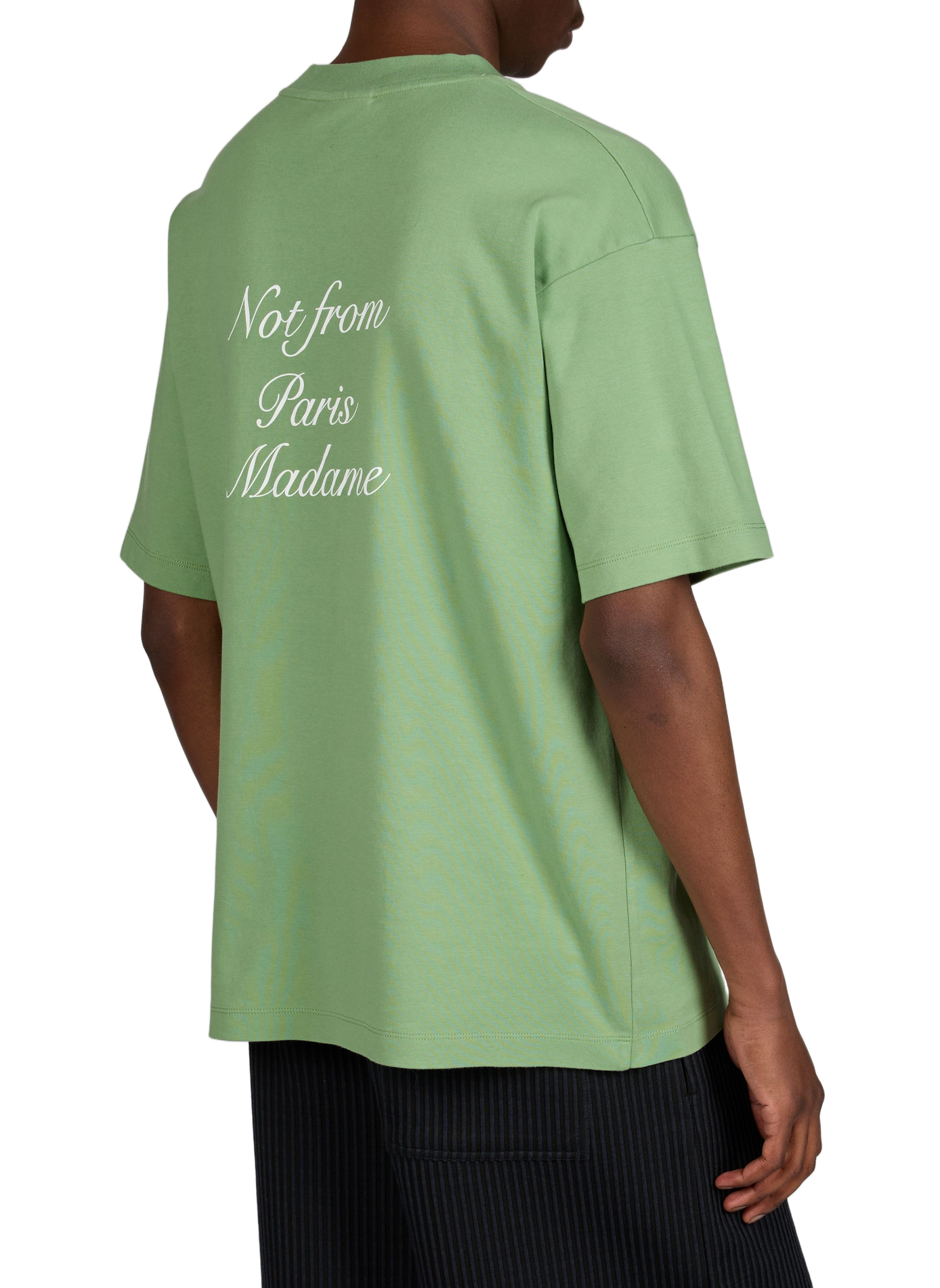 T-shirt en coton DROLE DE MONSIEUR Vert