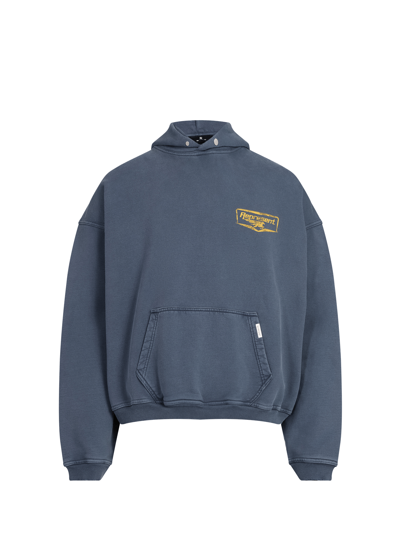 Sweatshirt imprimé en coton REPRESENT Bleu