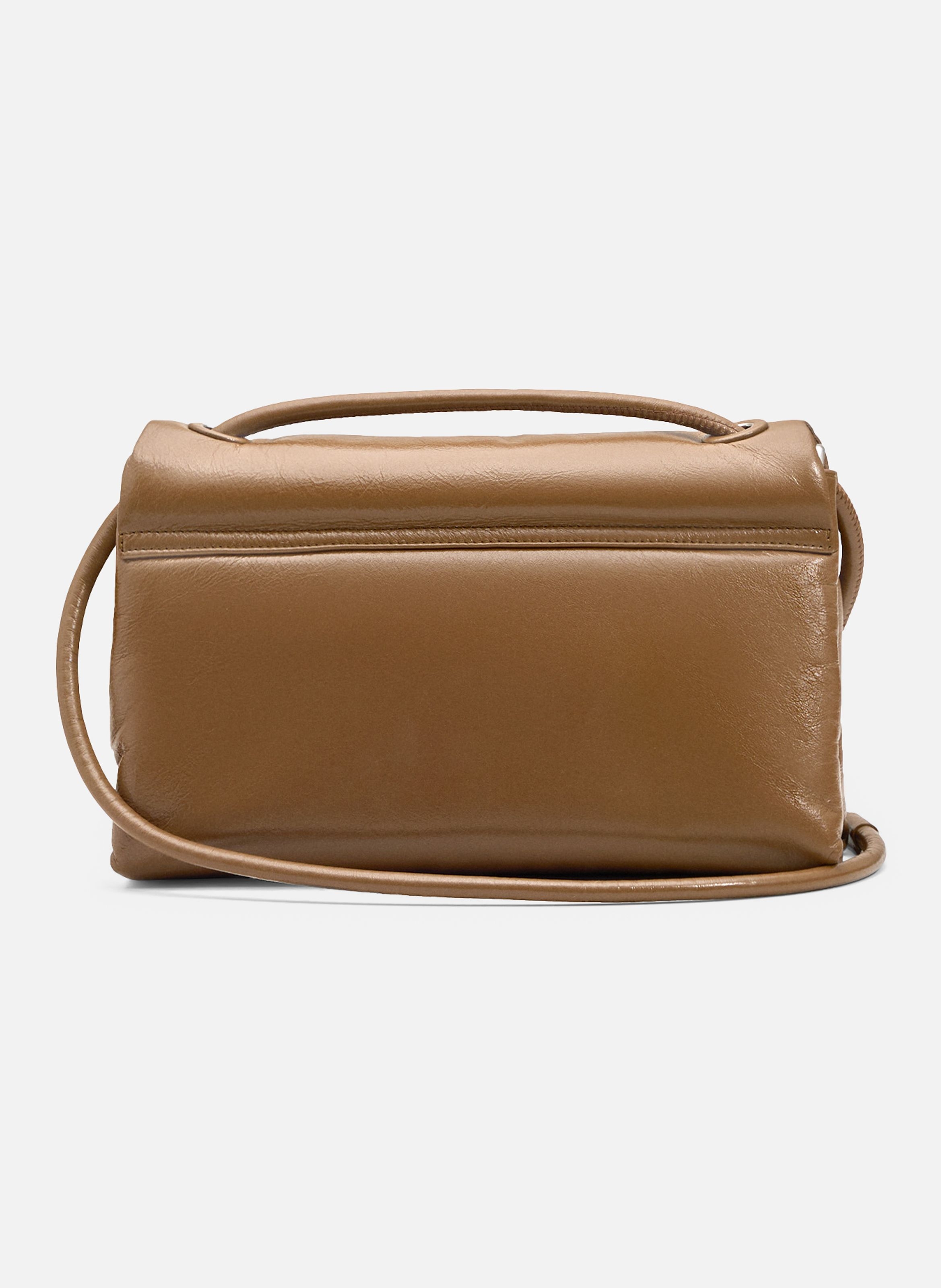 Sac voulez vous en cuir lisse unisexe AMI PARIS Gris