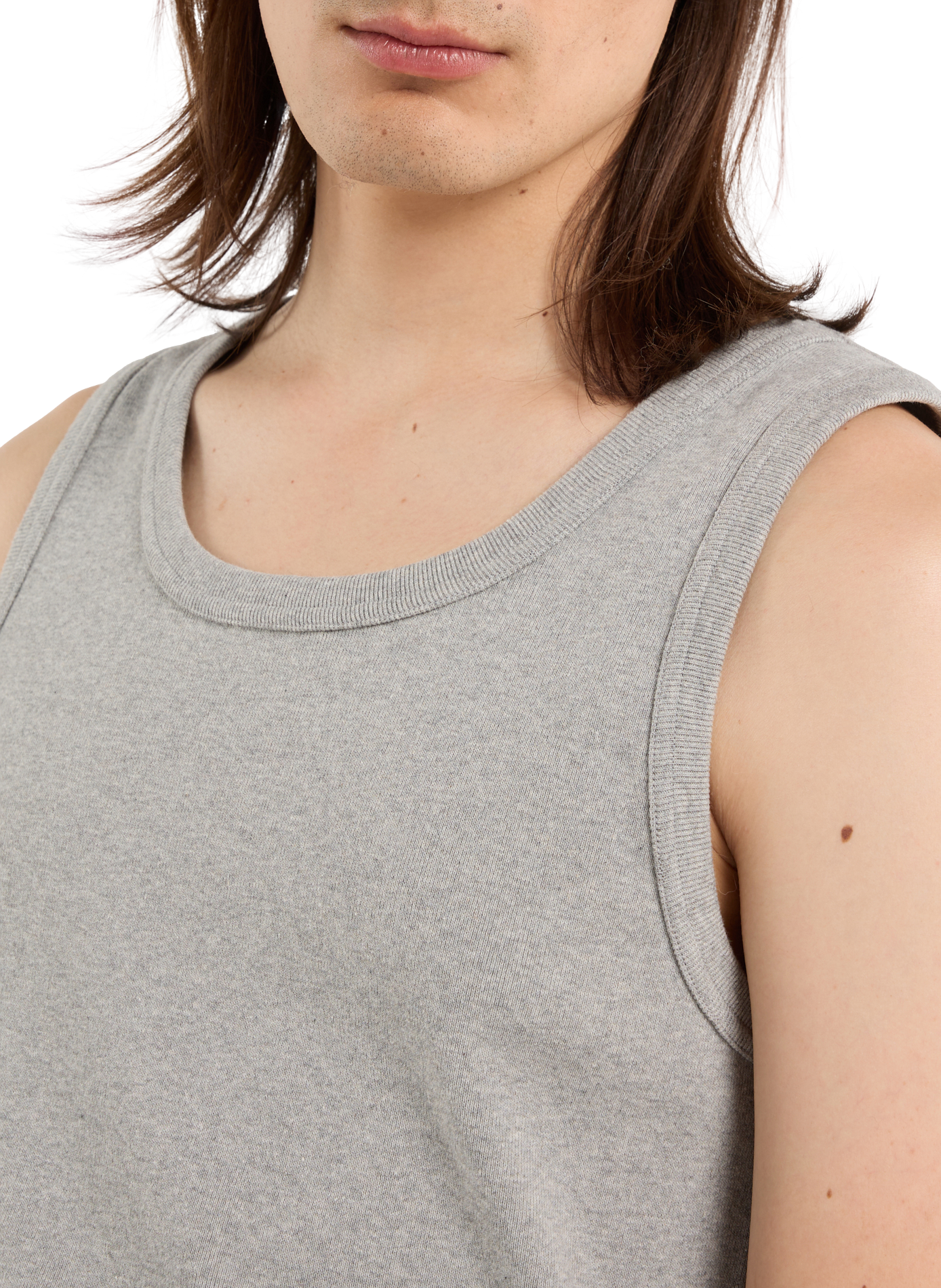 Cotton Dank T-shirt SAISON 1865 Grey