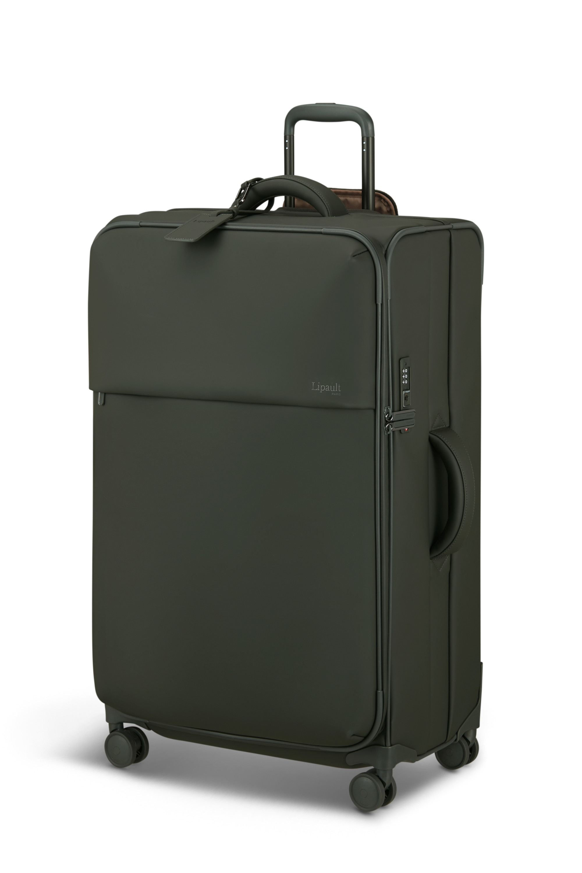Lost in berlin valise 4 roues taille xl LIPAULT PARIS Kaki