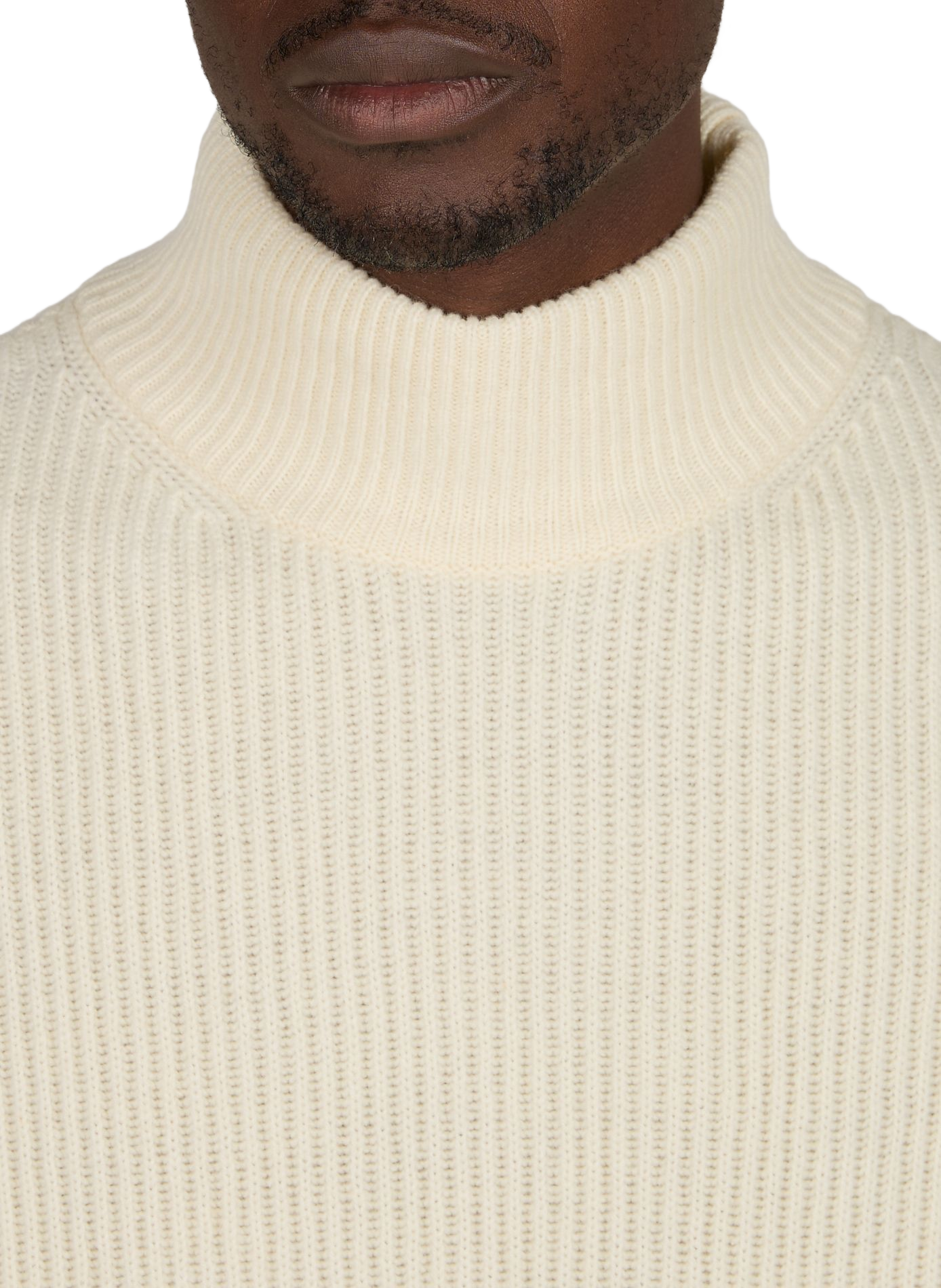 Wool high-neck jumper BELLEROSE Beige