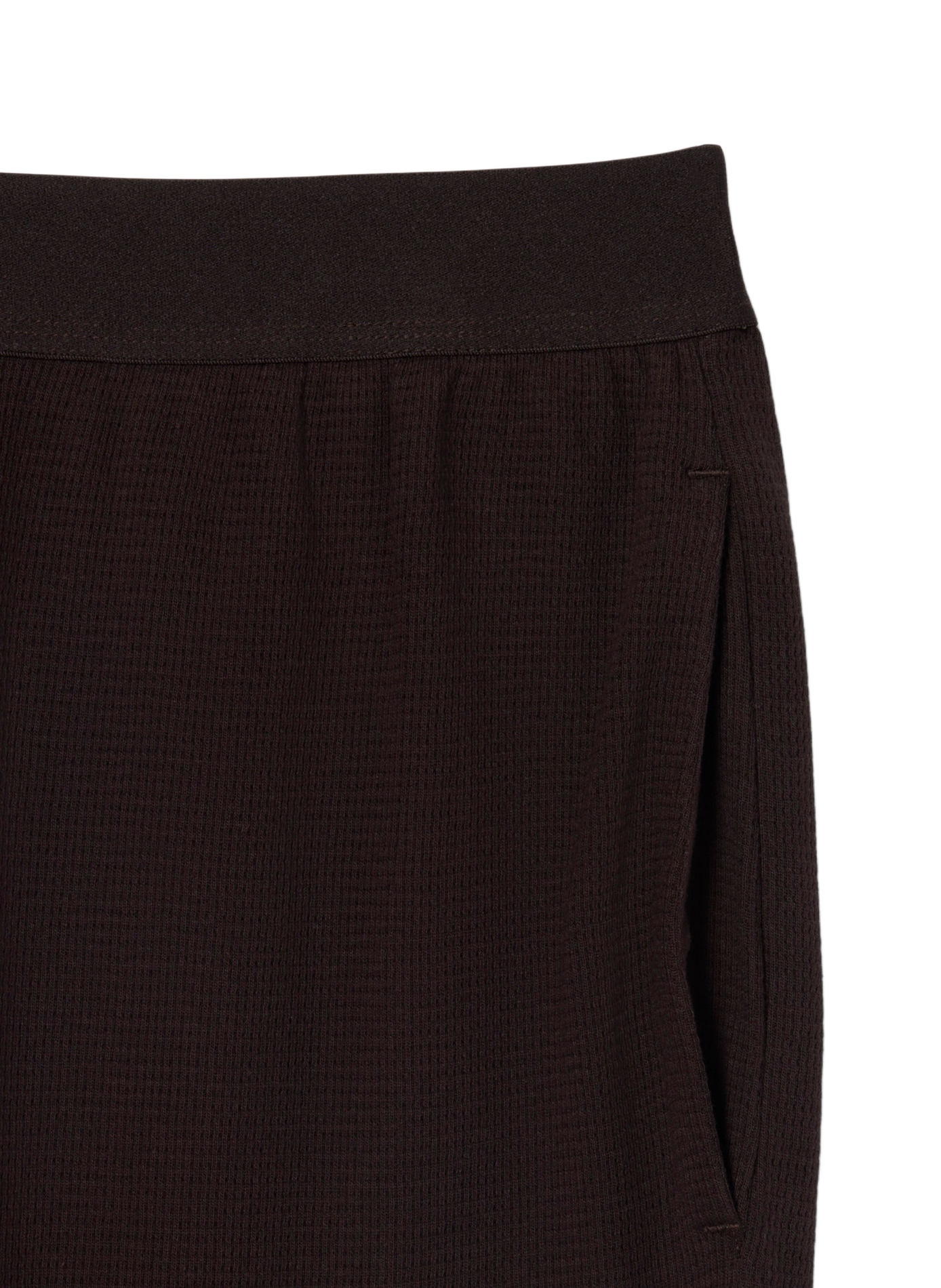 Wollhose mit geradem Schnitt LACOSTE Braun