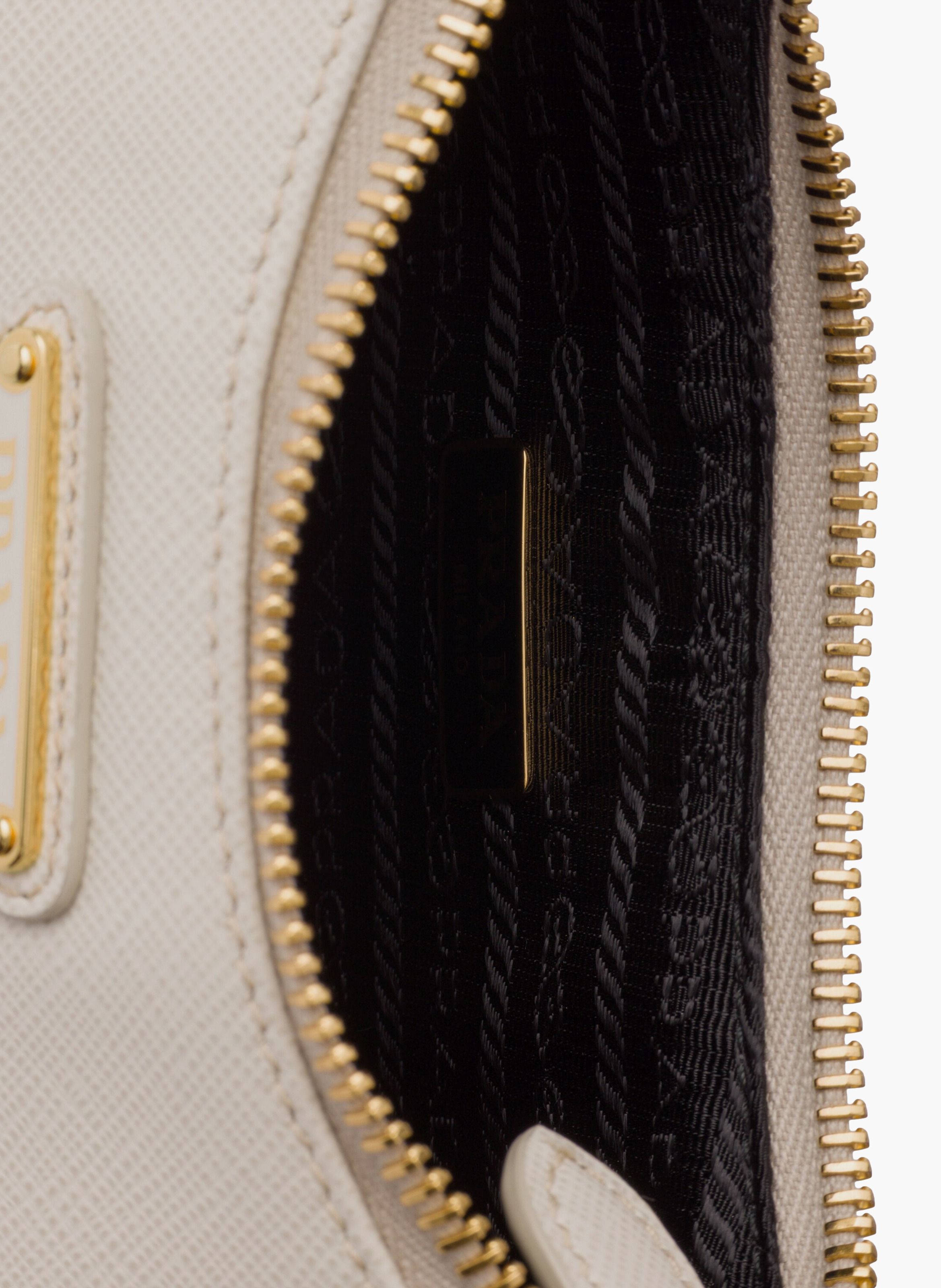 Prada re-edition 2005 saffiano leather mini-bag PRADA Beige