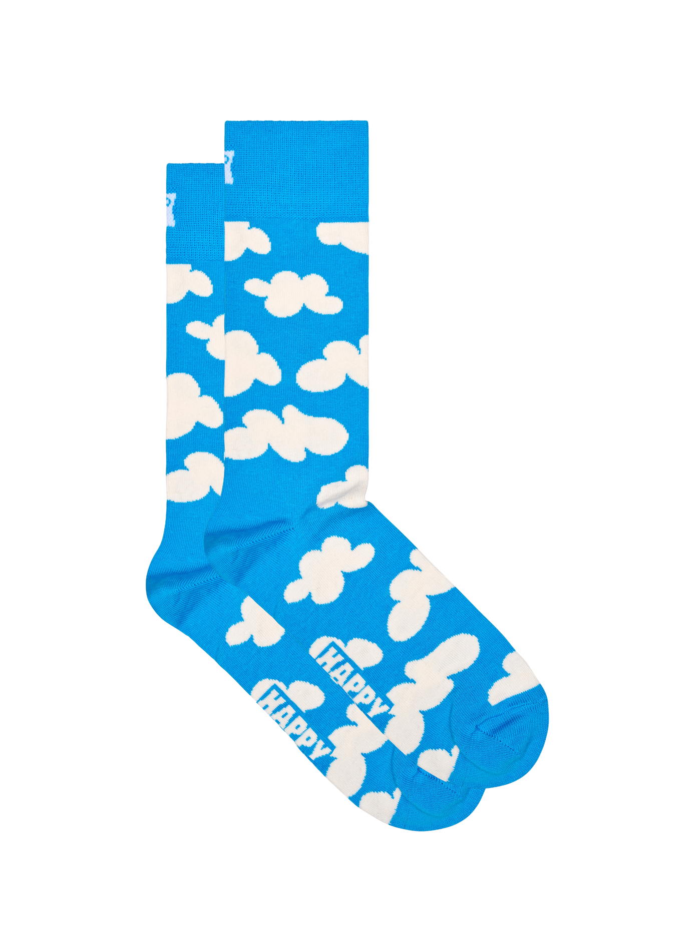 Patterned knee-high socks HAPPY SOCKS Blue