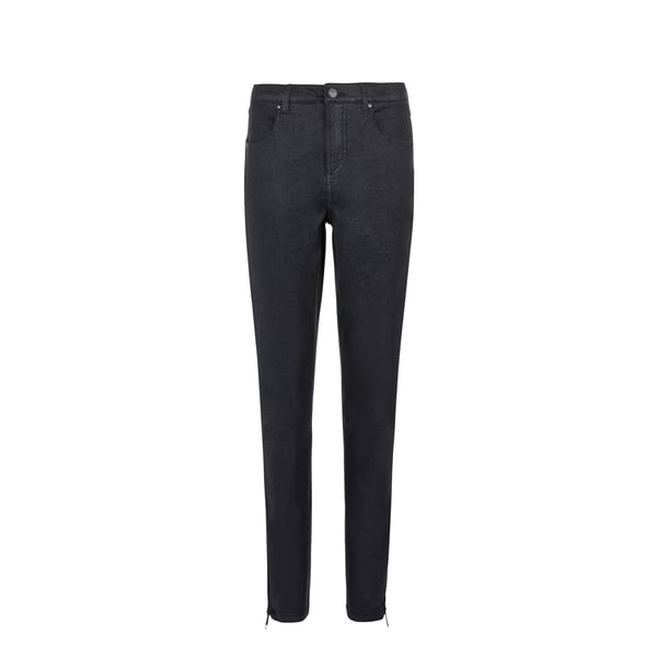 Jean en coton enduit