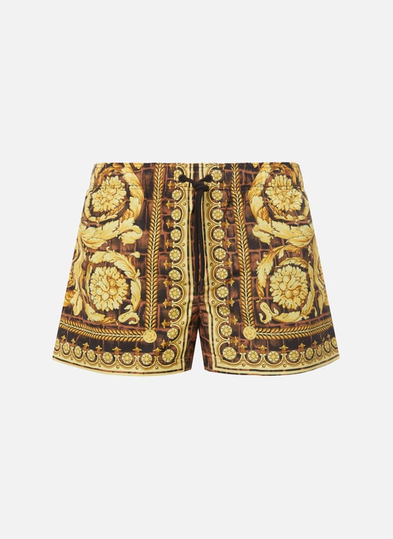 Short de bain motif Barocco Multicolore