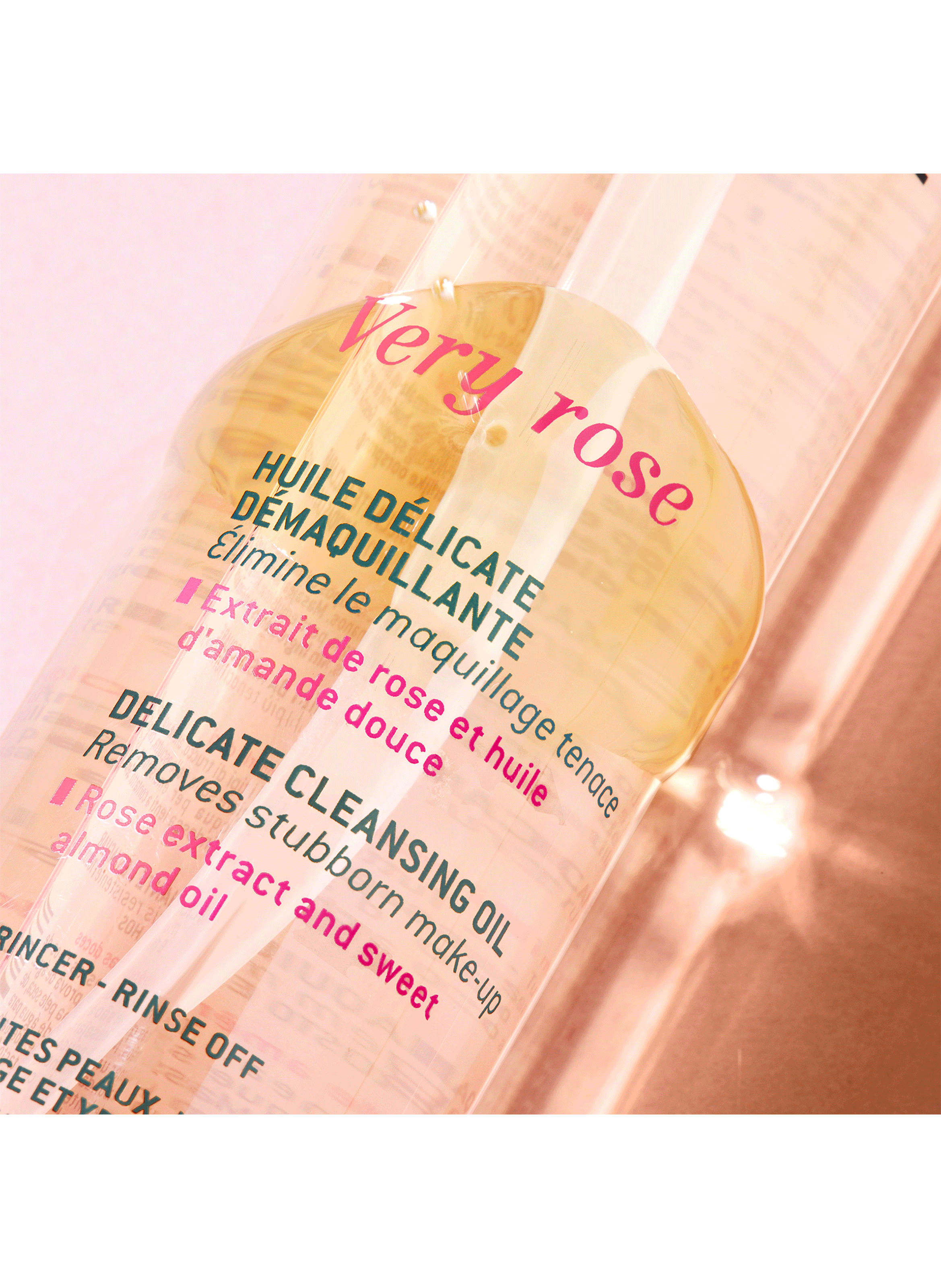 Huile Délicate Démaquillante - Very Rose NUXE No color