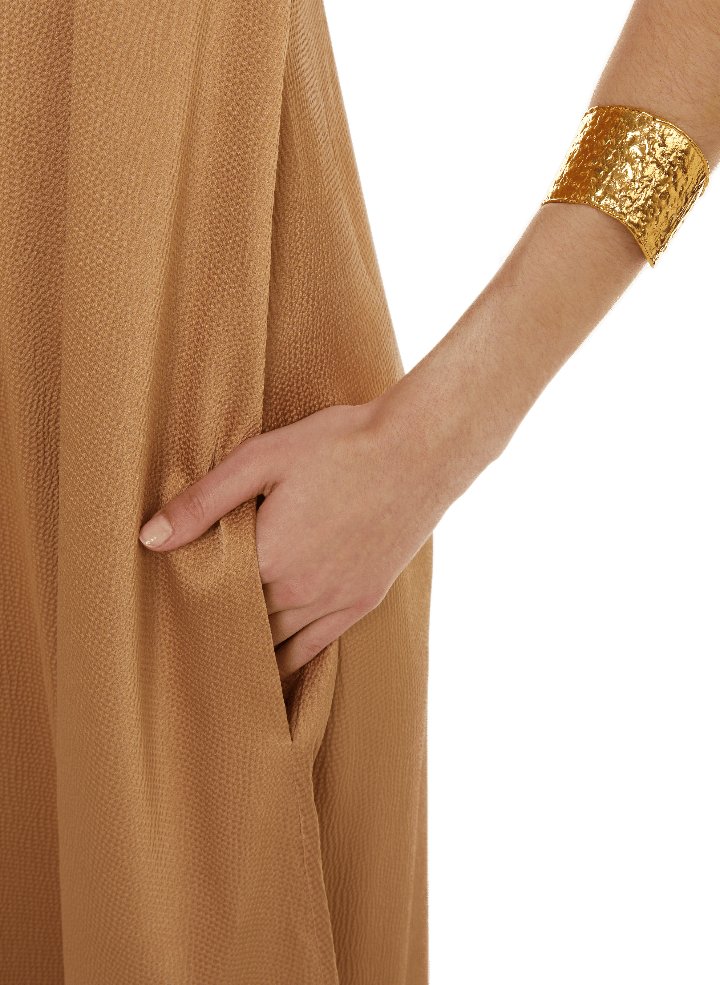 Robe longue Sacille SAMSOE SAMSOE Beige