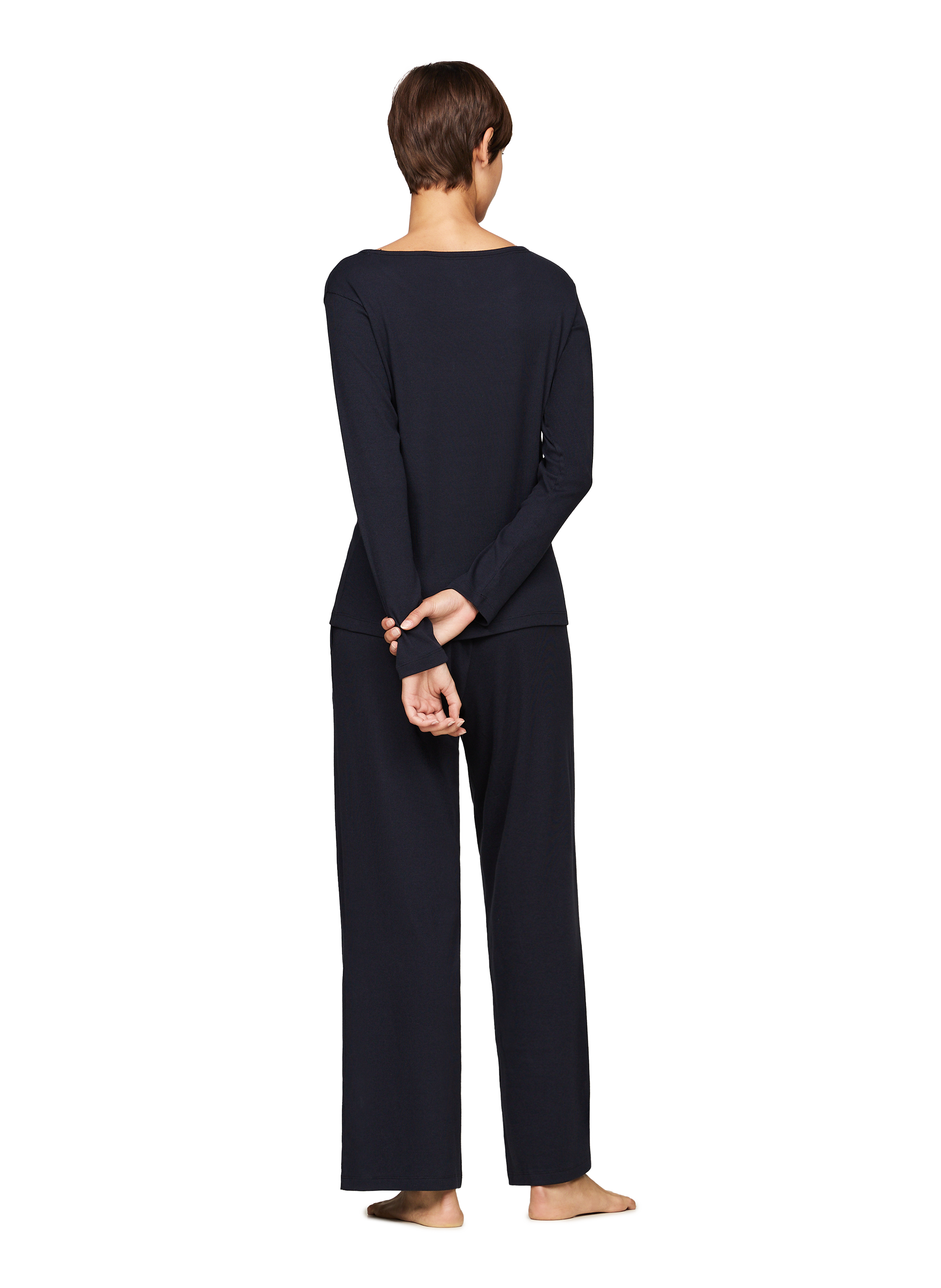 Ensemble de pyjama en coton TOMMY HILFIGER Bleu