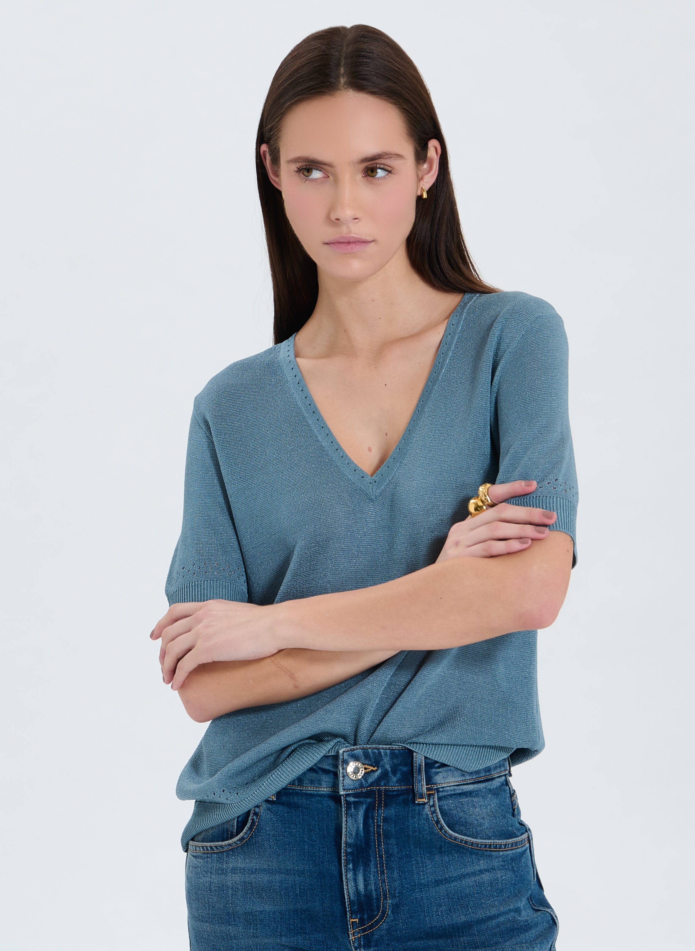 Pull  namika ZAPA Bleu