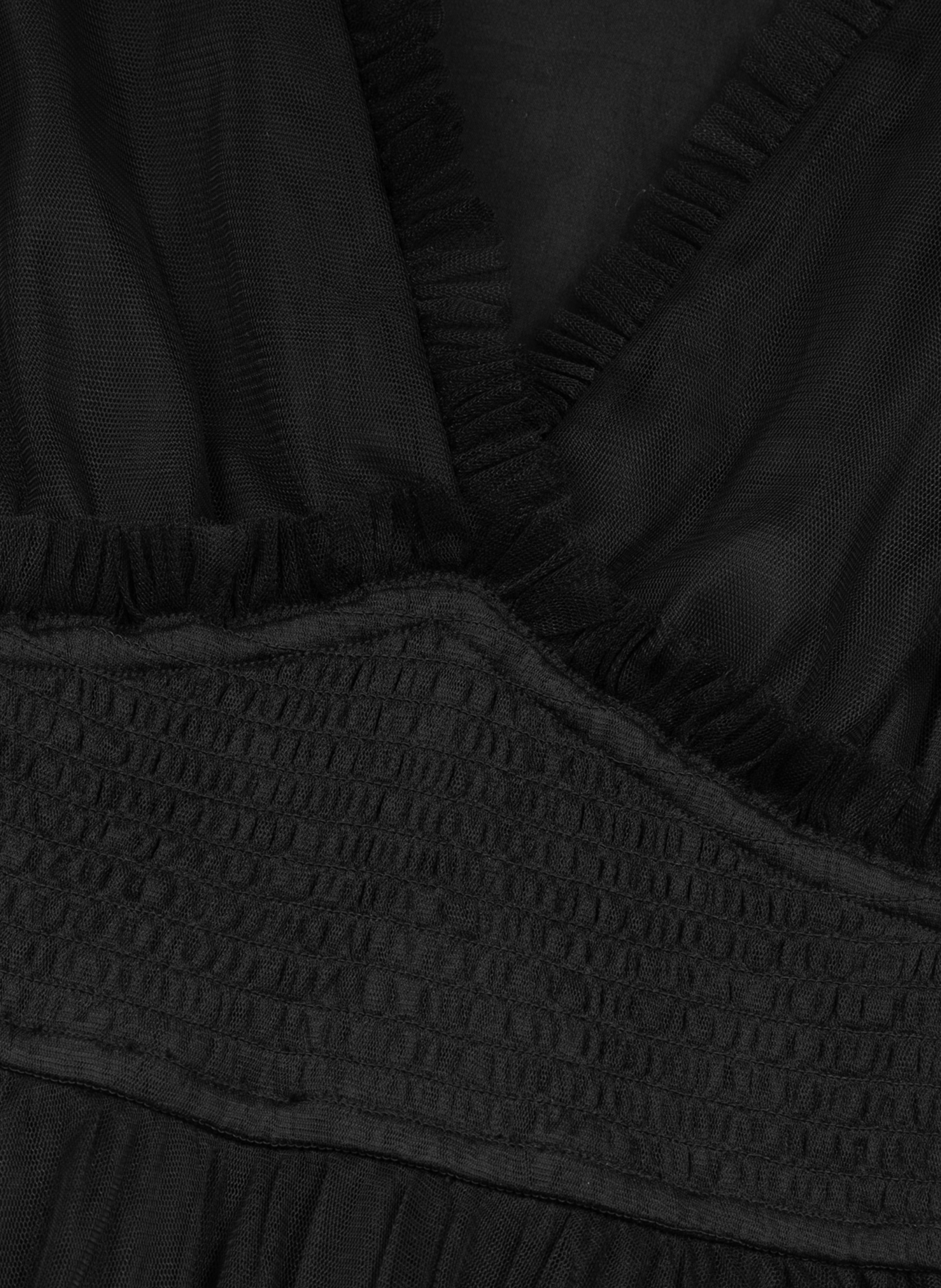 Robe courte en tulle THE KOOPLES Noir