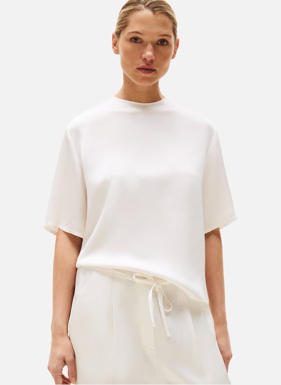 Oversized T-shirt Beige by TOMMY HILFIGER TOMMY HILFIGER Oversized T-shirt Beige