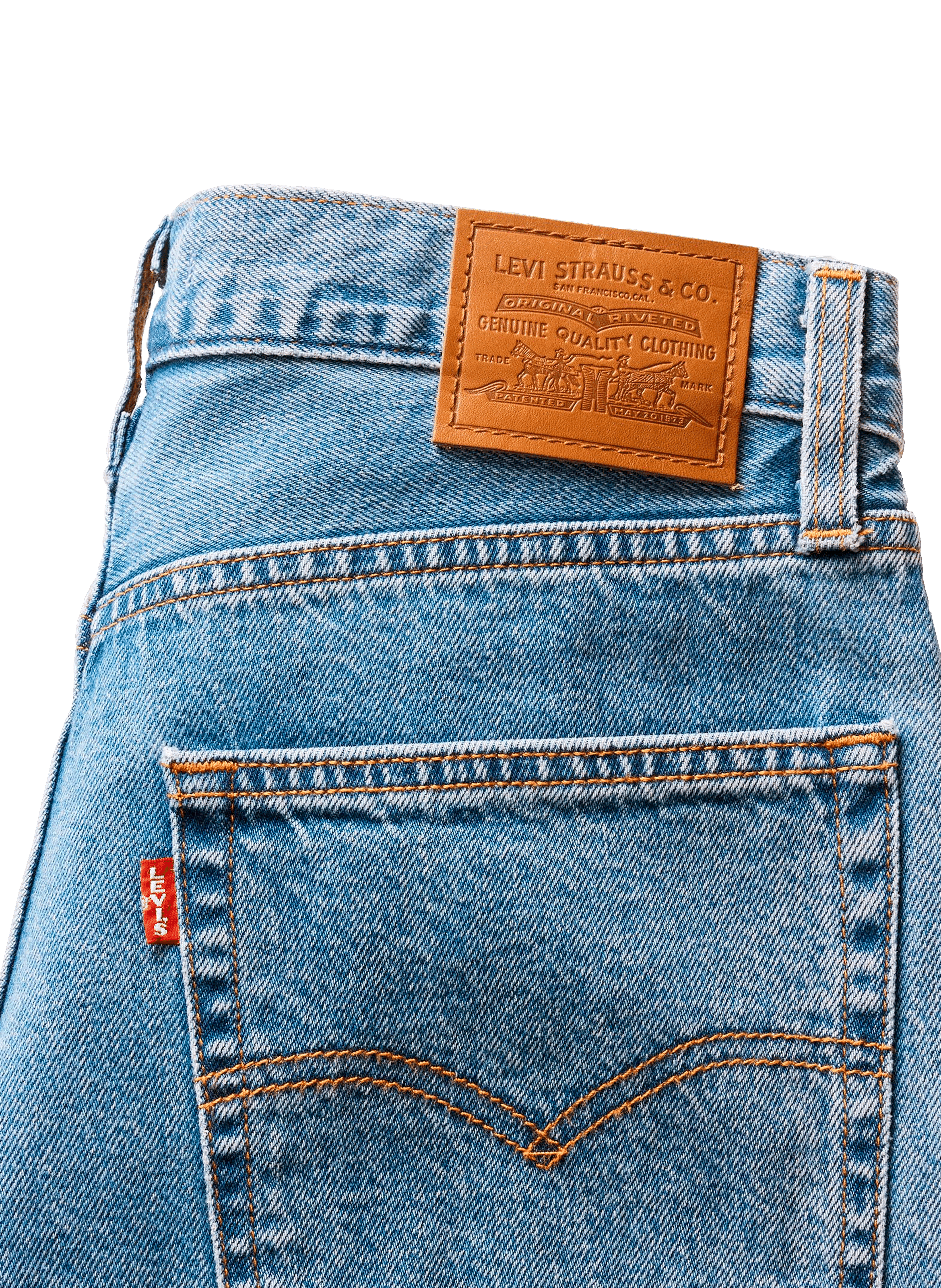 Jean Dad Baggy  LEVI'S Bleu