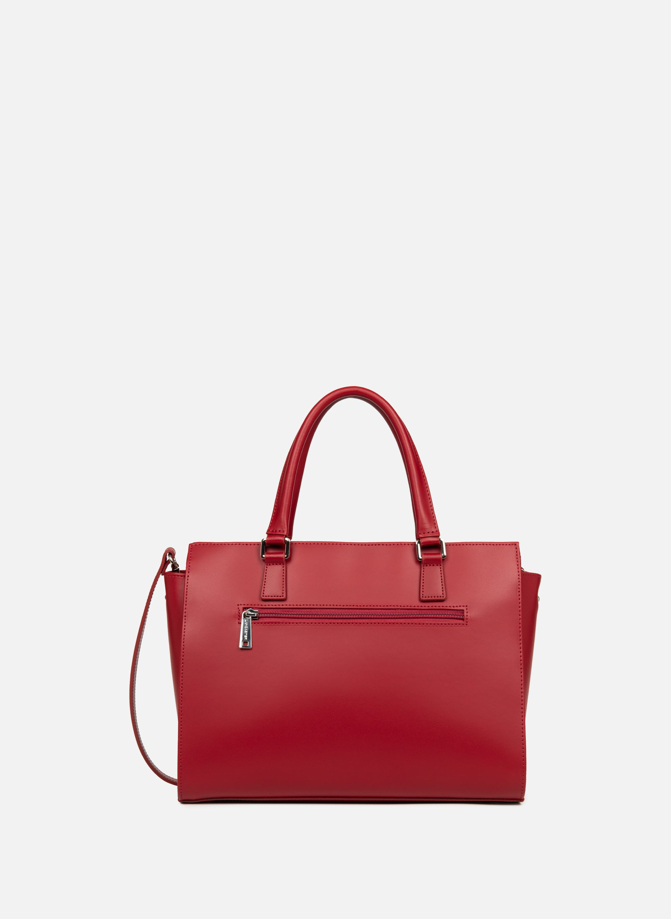 Large tote bag - Smooth LANCASTER Red