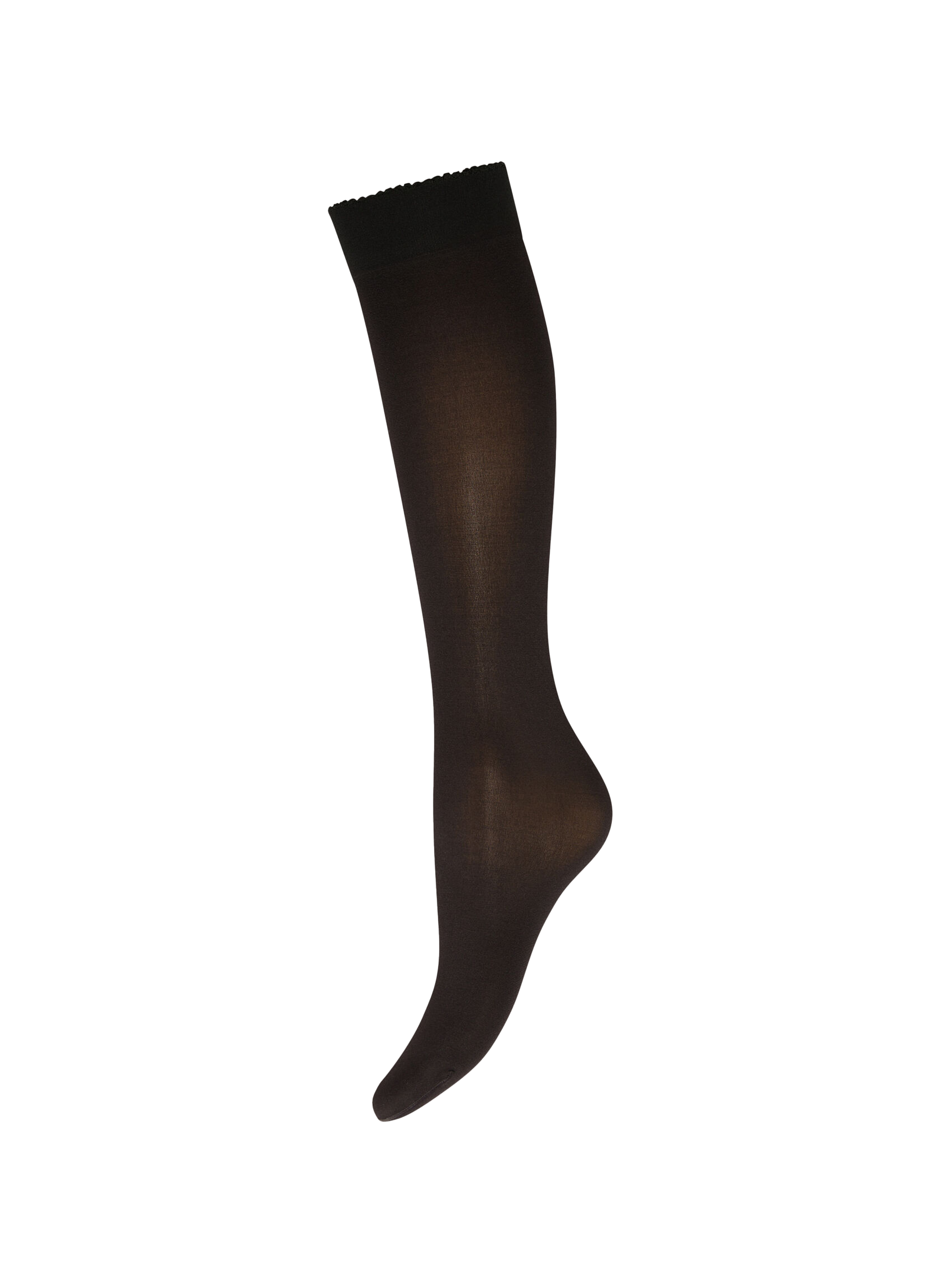 WOLFORD Scalloped edge ankle socks Black