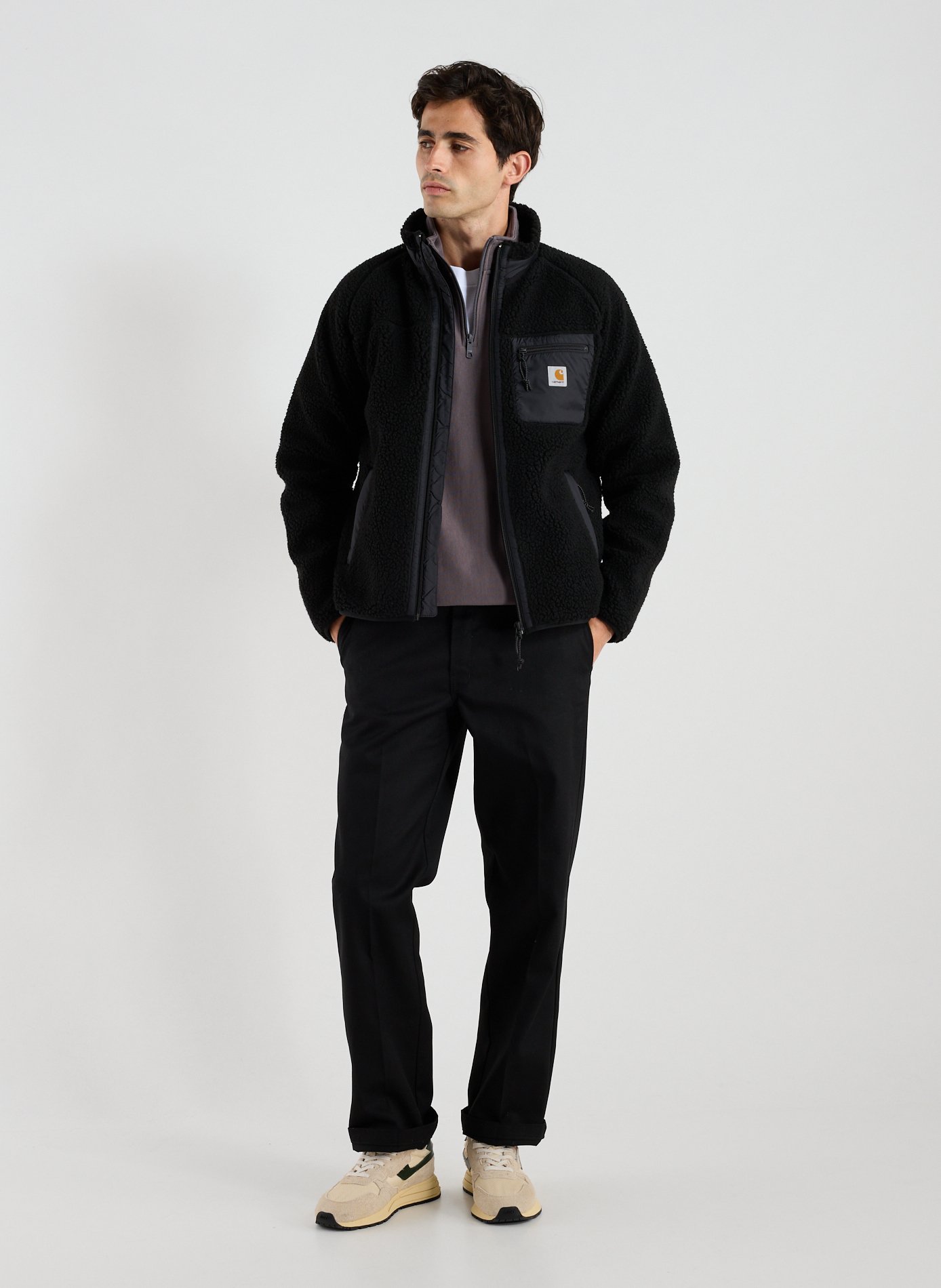 Blouson droit col montant CARHARTT WIP Noir