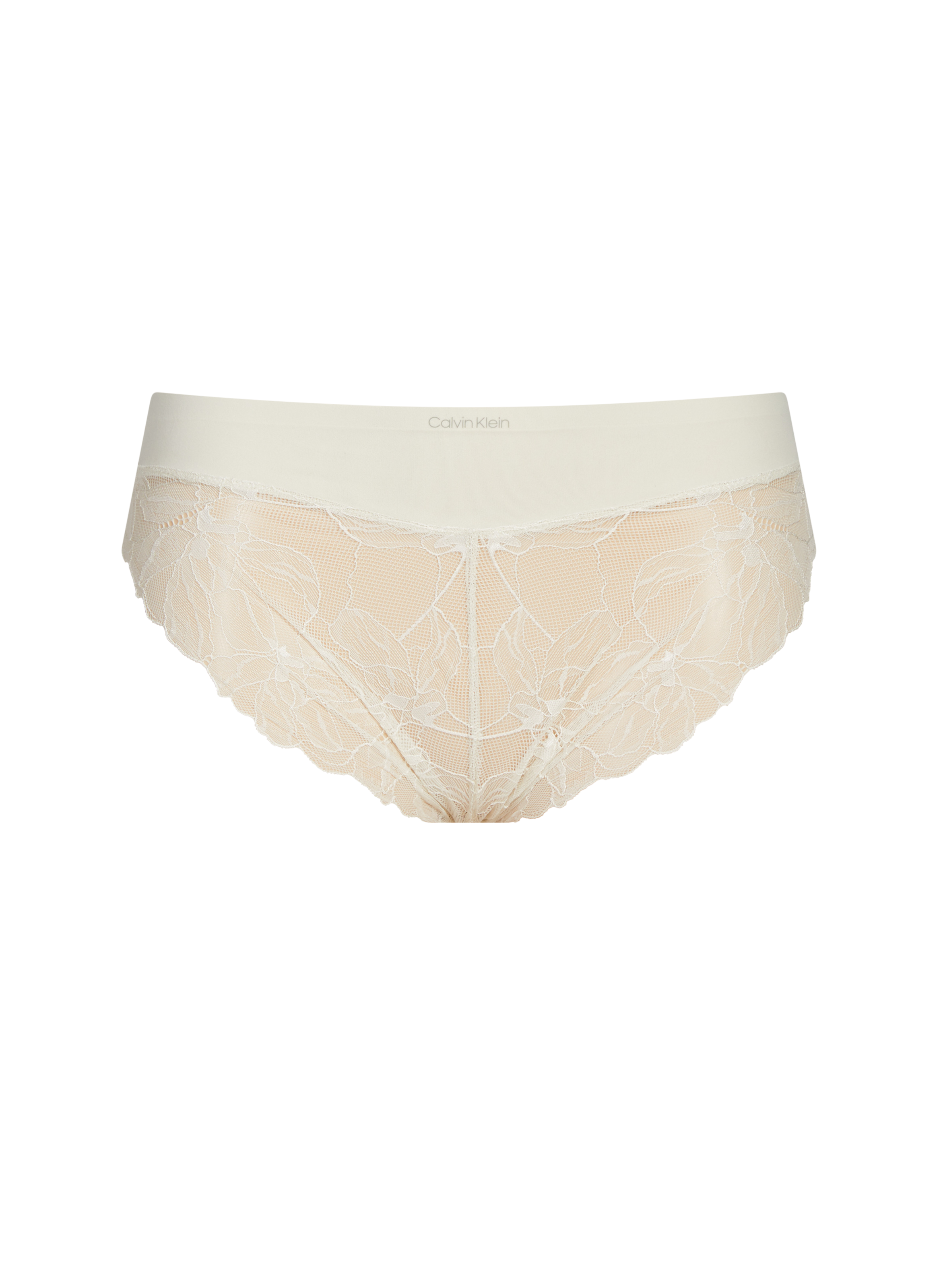 CALVIN KLEIN Culotte Perfectly Fit Lace Beige