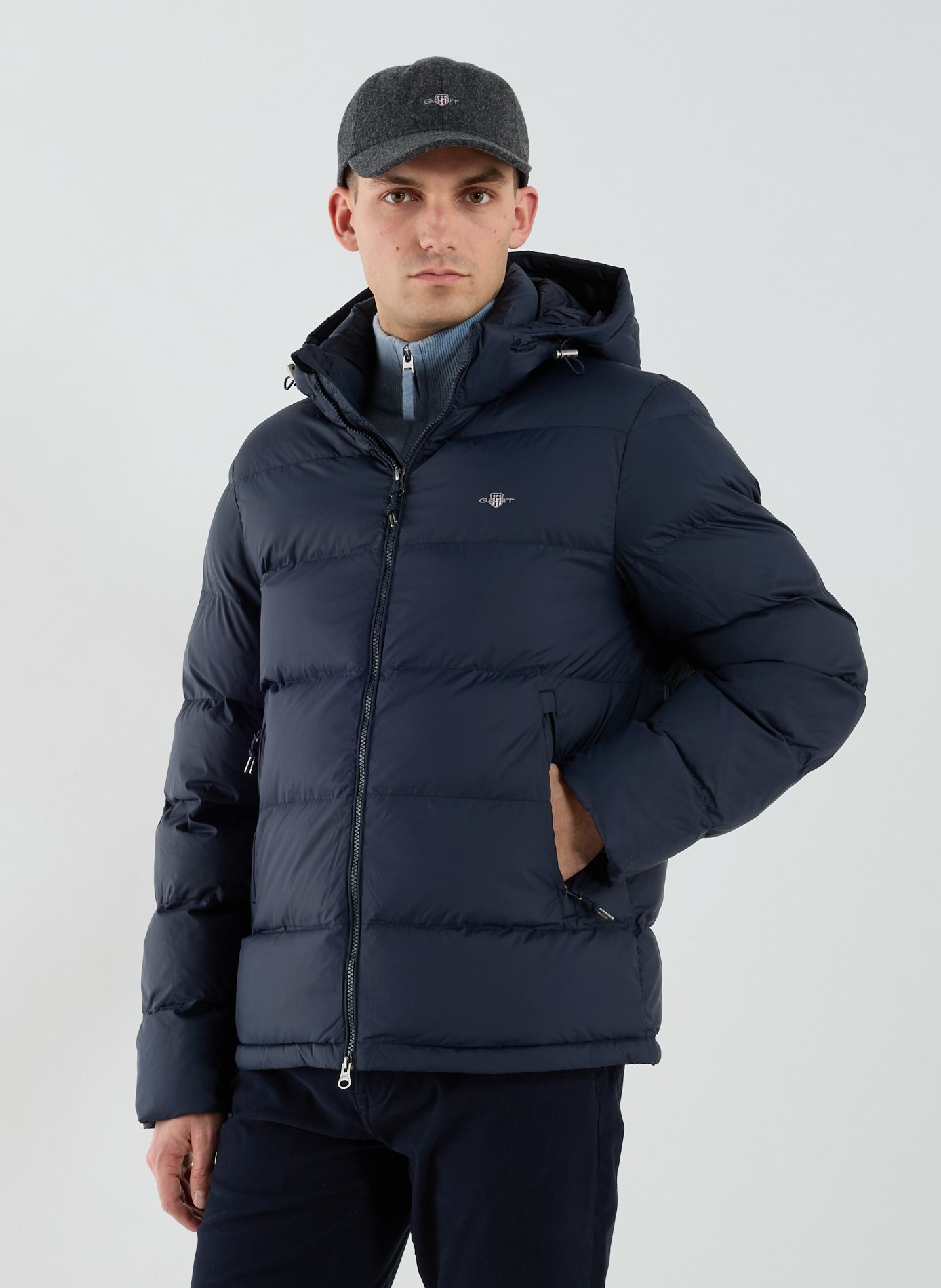 Hands Off umbrella GANT Blue