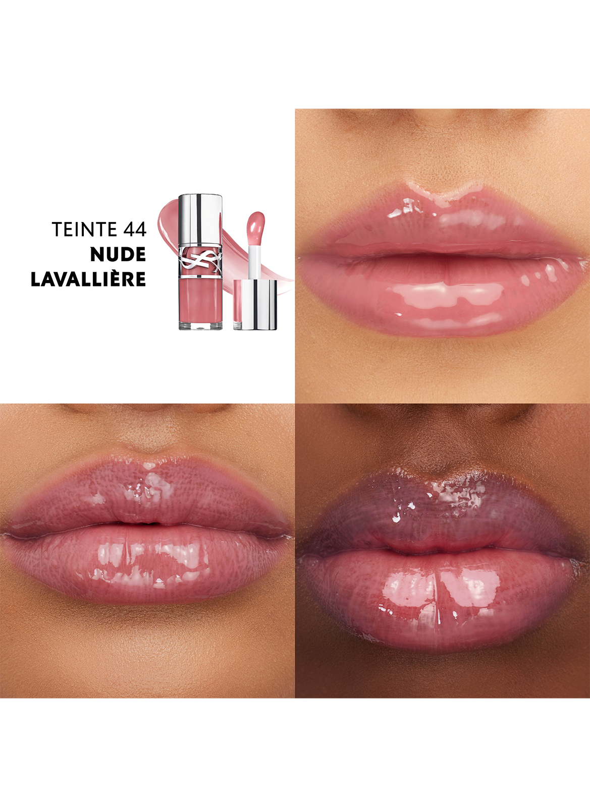 YSL Loveshine Gloss soin effet repulpant YVES SAINT LAURENT 44 nude lavalliÈre