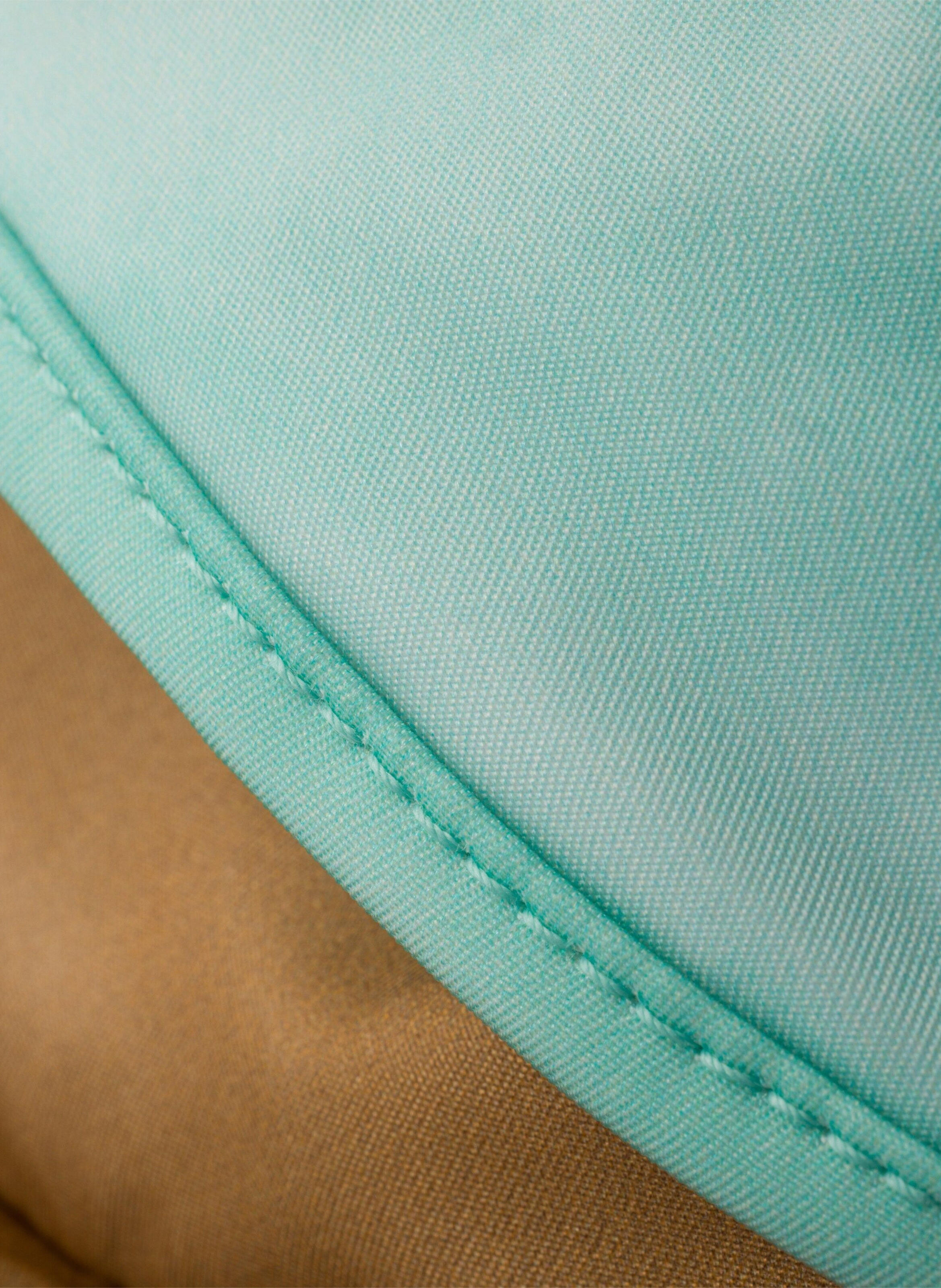 Sac à dos de taille moyenne en re-nylon et cuir sa PRADA Marron