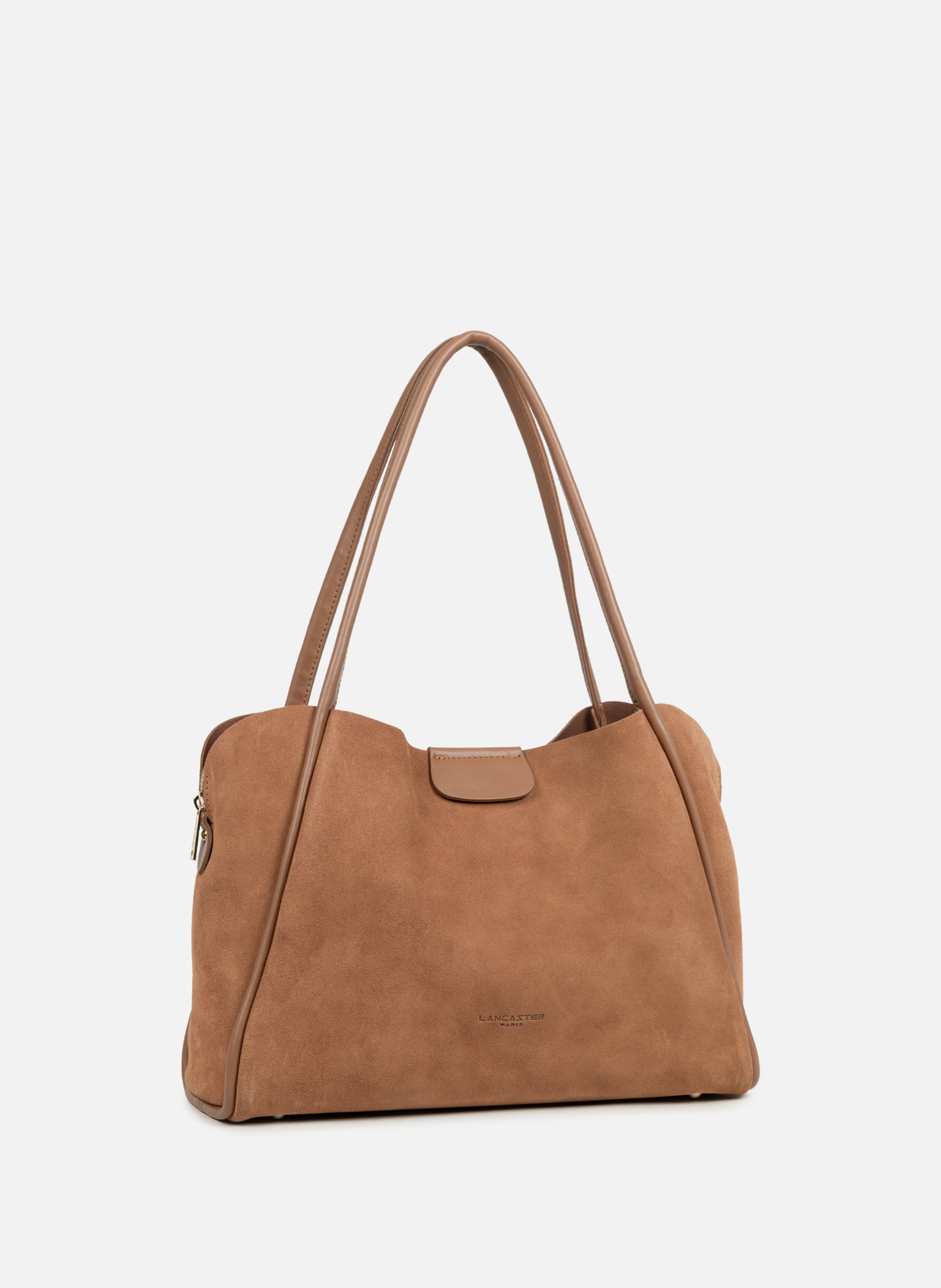 Tote bag - Suède Ida LANCASTER Brown