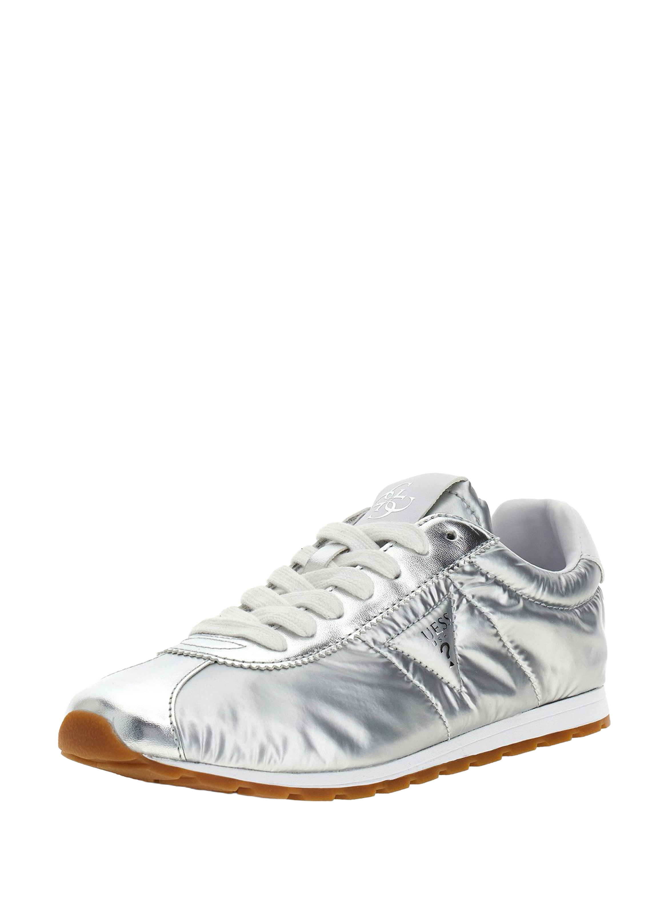 Basket plate à lacets GUESS Argent