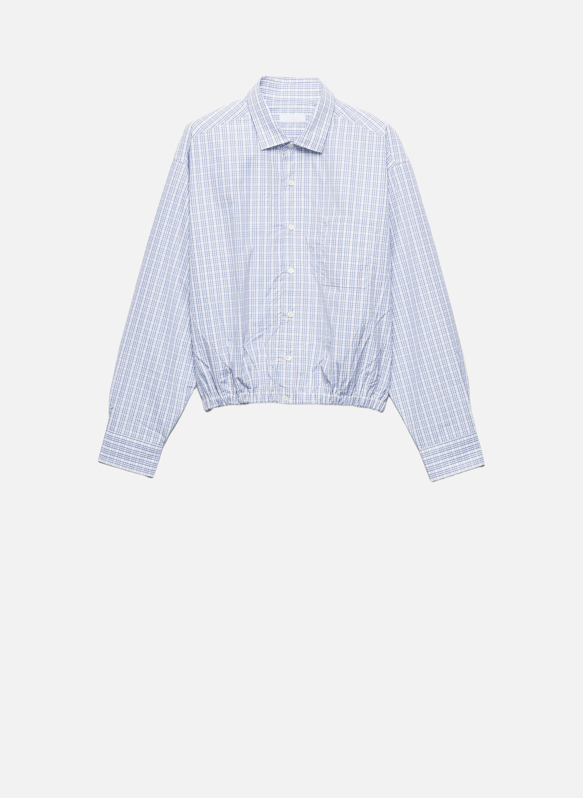 Chemise en coton PRADA Blanc