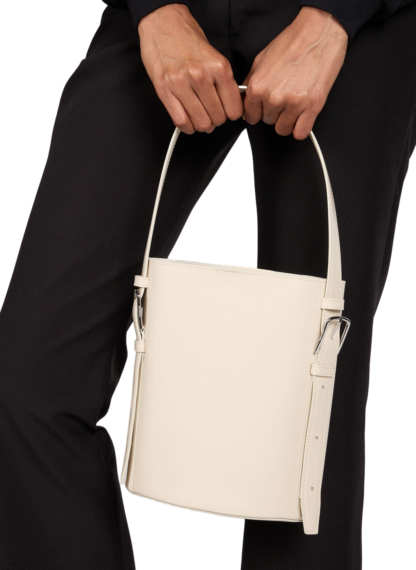 Tote Ergonomic Abrasivato en cuir de vache COPERNI Beige