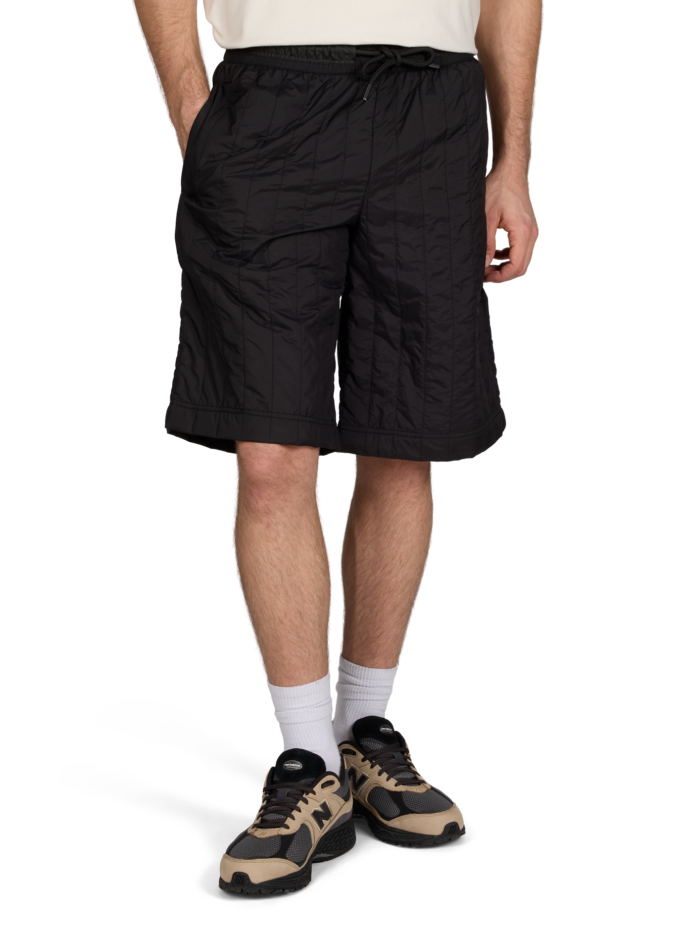 Short Koya Vision matelassé RAINS Noir