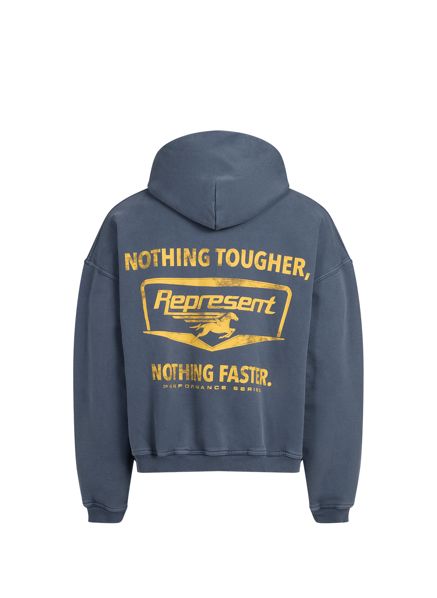 Sweatshirt imprimé en coton REPRESENT Bleu