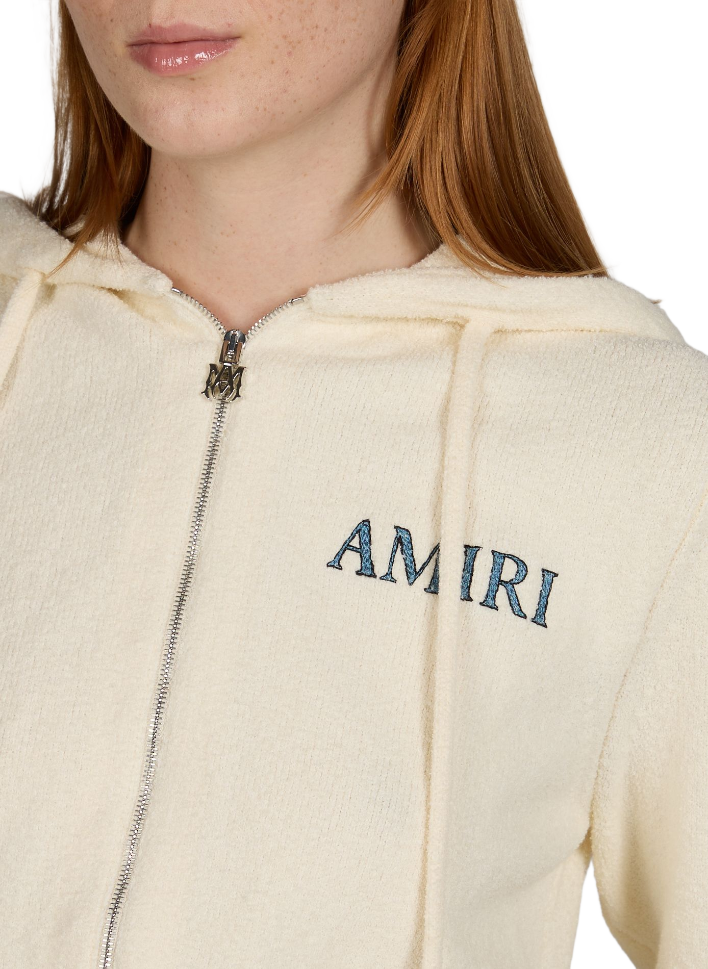 Hoodie Hope and Dreams à capuche en coton mélangé AMIRI Blanc