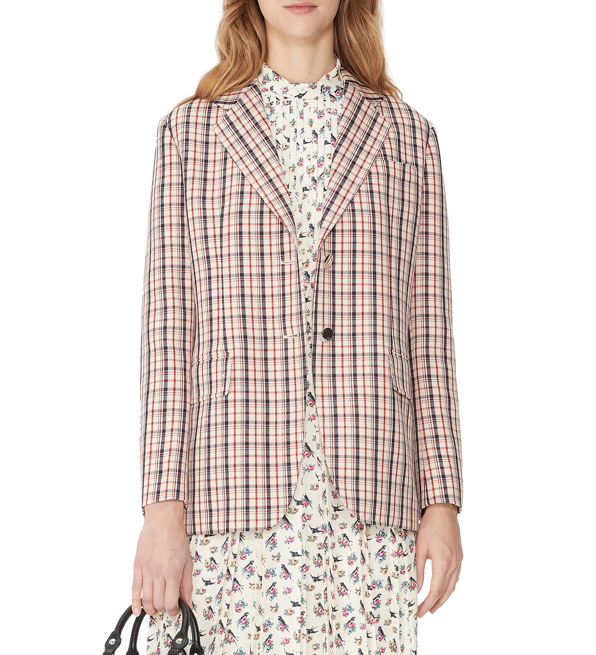 Virgin wool Jacket PRADA Red