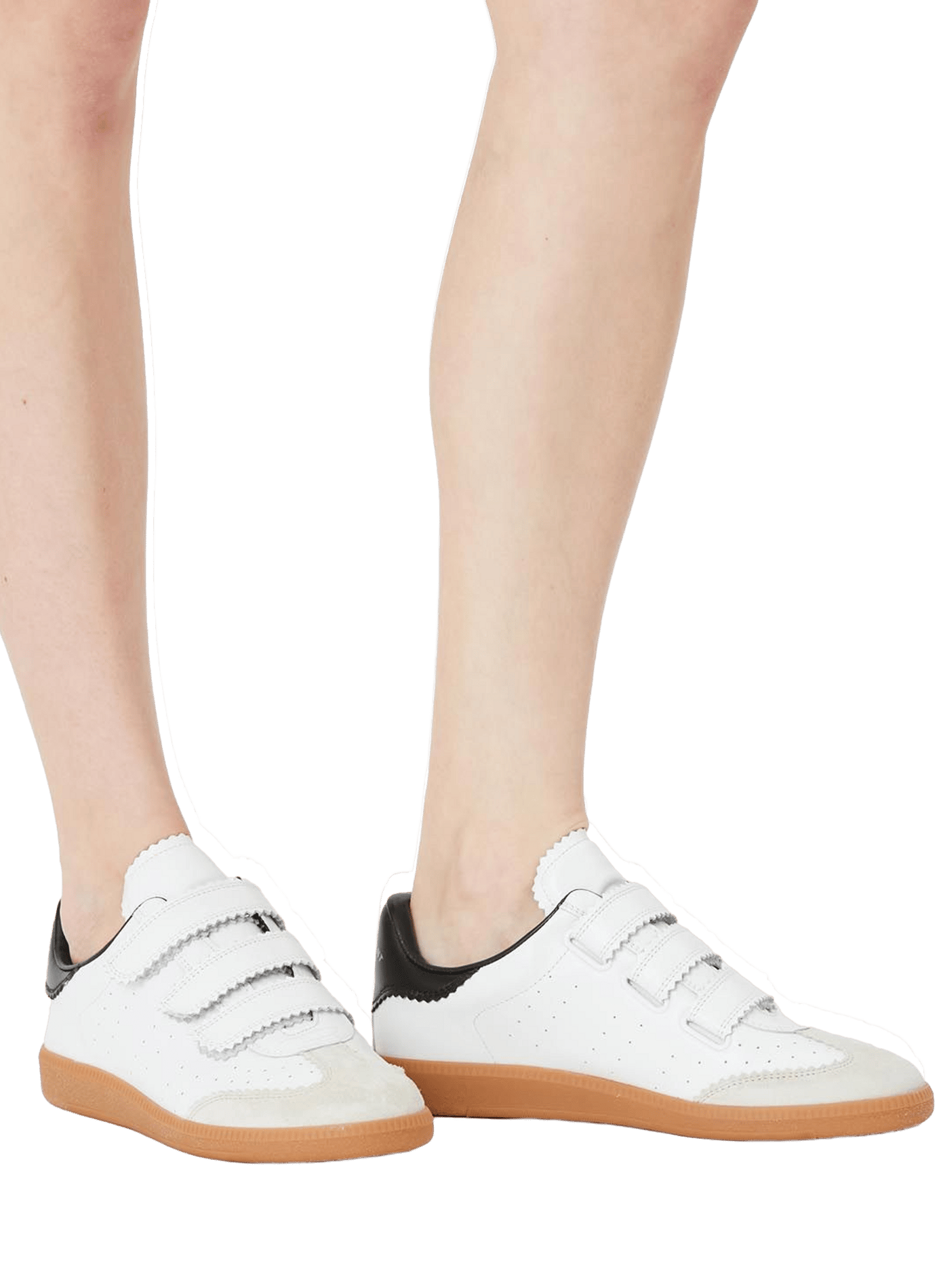 Low-top Beth sneakers in calfskin leather ISABEL MARANT White